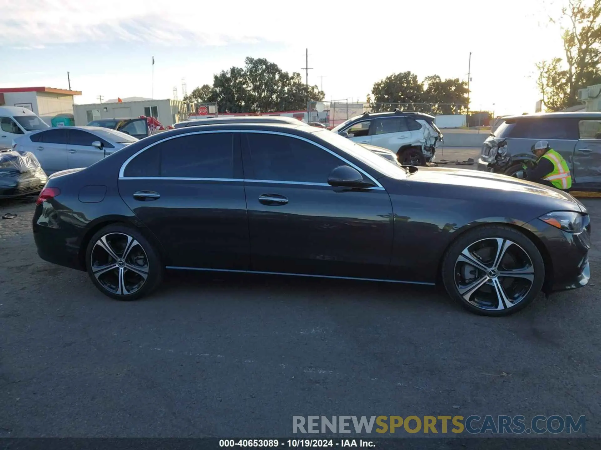 13 Photograph of a damaged car W1KAF4GBXNR055713 MERCEDES-BENZ C 300 2022