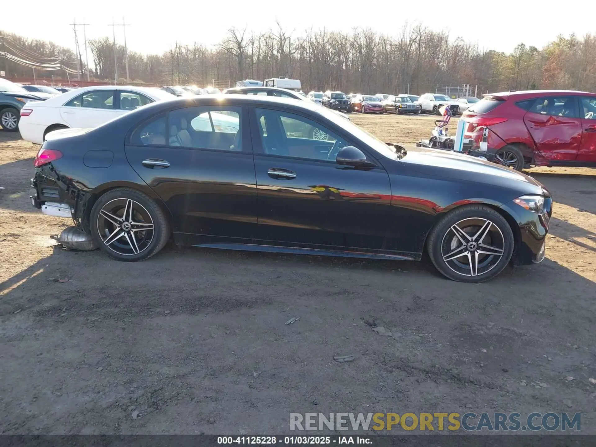 14 Photograph of a damaged car W1KAF4HB2NR041156 MERCEDES-BENZ C 300 2022
