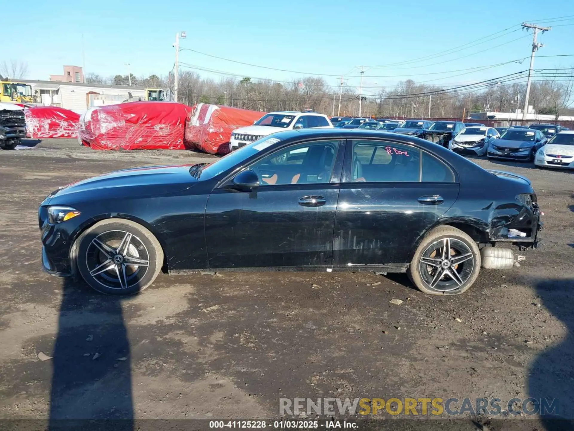 15 Photograph of a damaged car W1KAF4HB2NR041156 MERCEDES-BENZ C 300 2022