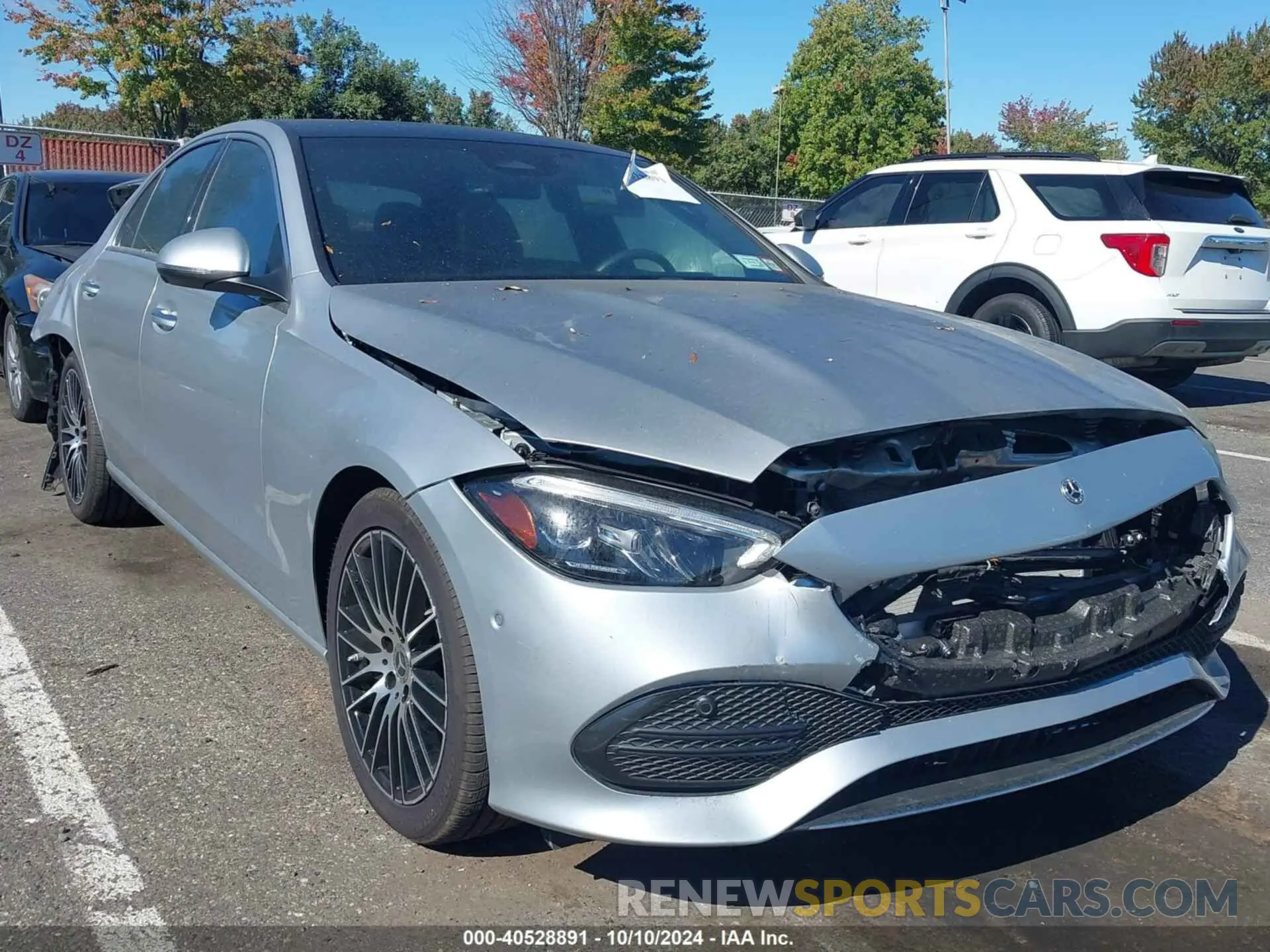 1 Photograph of a damaged car W1KAF4HB2NR052576 MERCEDES-BENZ C 300 2022