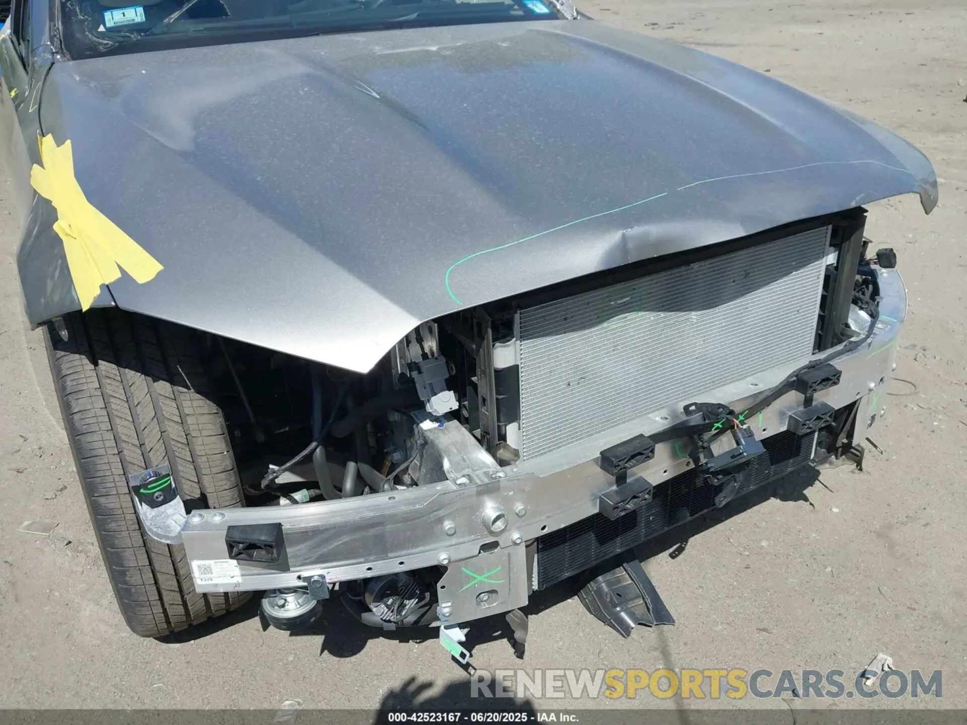 6 Photograph of a damaged car W1KAF4HB2NR062167 MERCEDES-BENZ C 300 2022