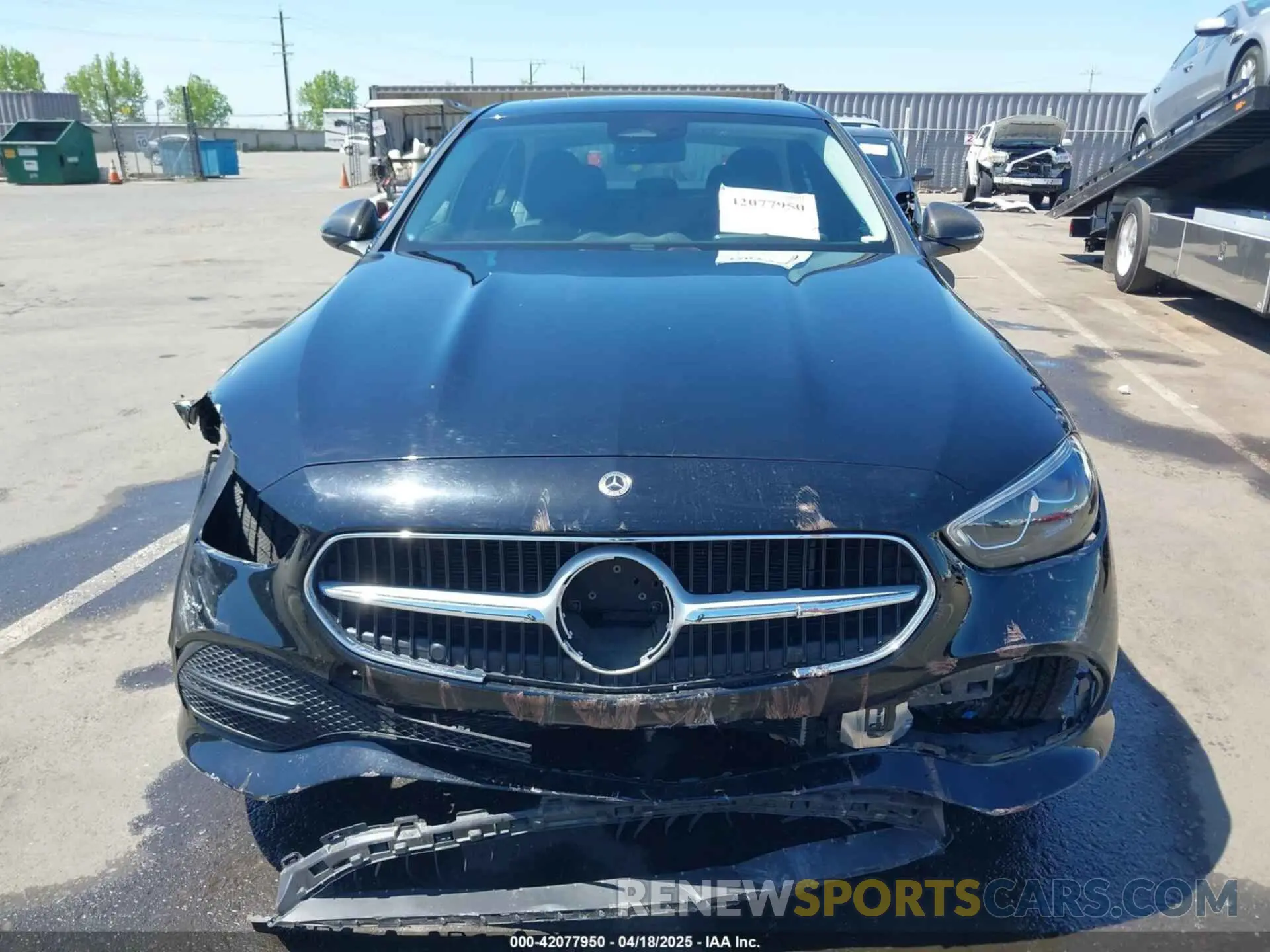 13 Photograph of a damaged car W1KAF4HB4NR011074 MERCEDES-BENZ C 300 2022