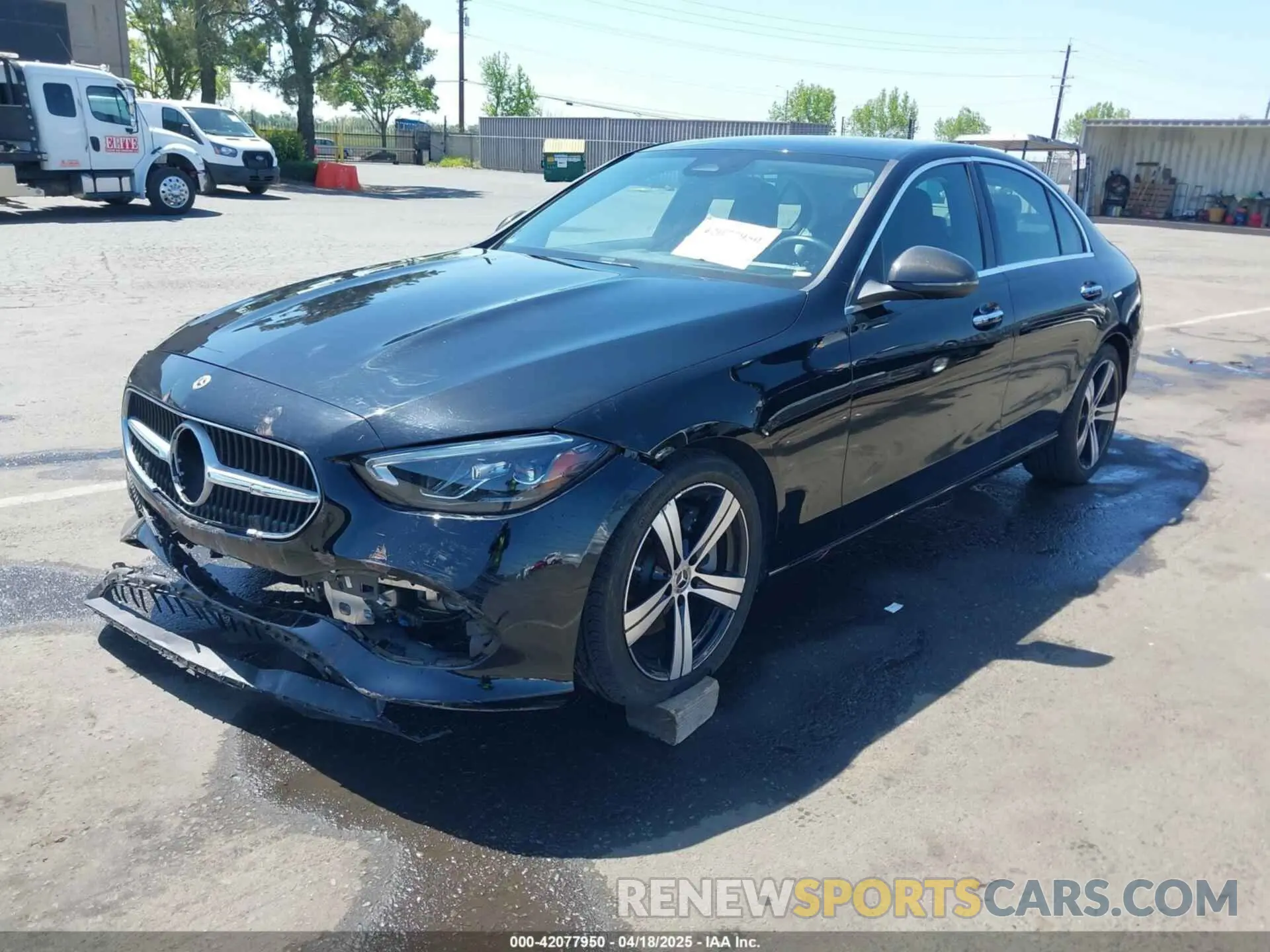 2 Photograph of a damaged car W1KAF4HB4NR011074 MERCEDES-BENZ C 300 2022