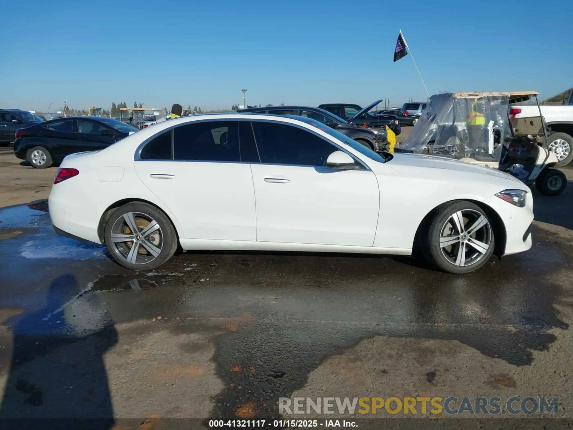 13 Photograph of a damaged car W1KAF4HB4NR034712 MERCEDES-BENZ C 300 2022