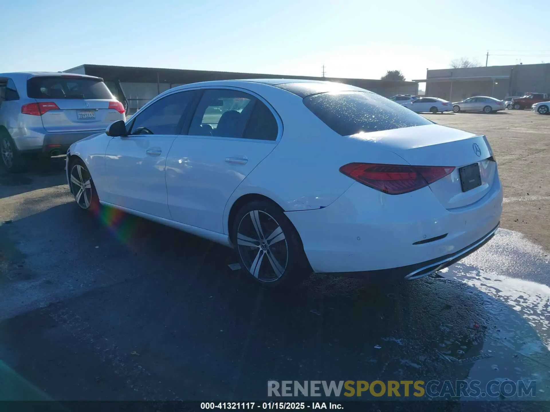 3 Photograph of a damaged car W1KAF4HB4NR034712 MERCEDES-BENZ C 300 2022