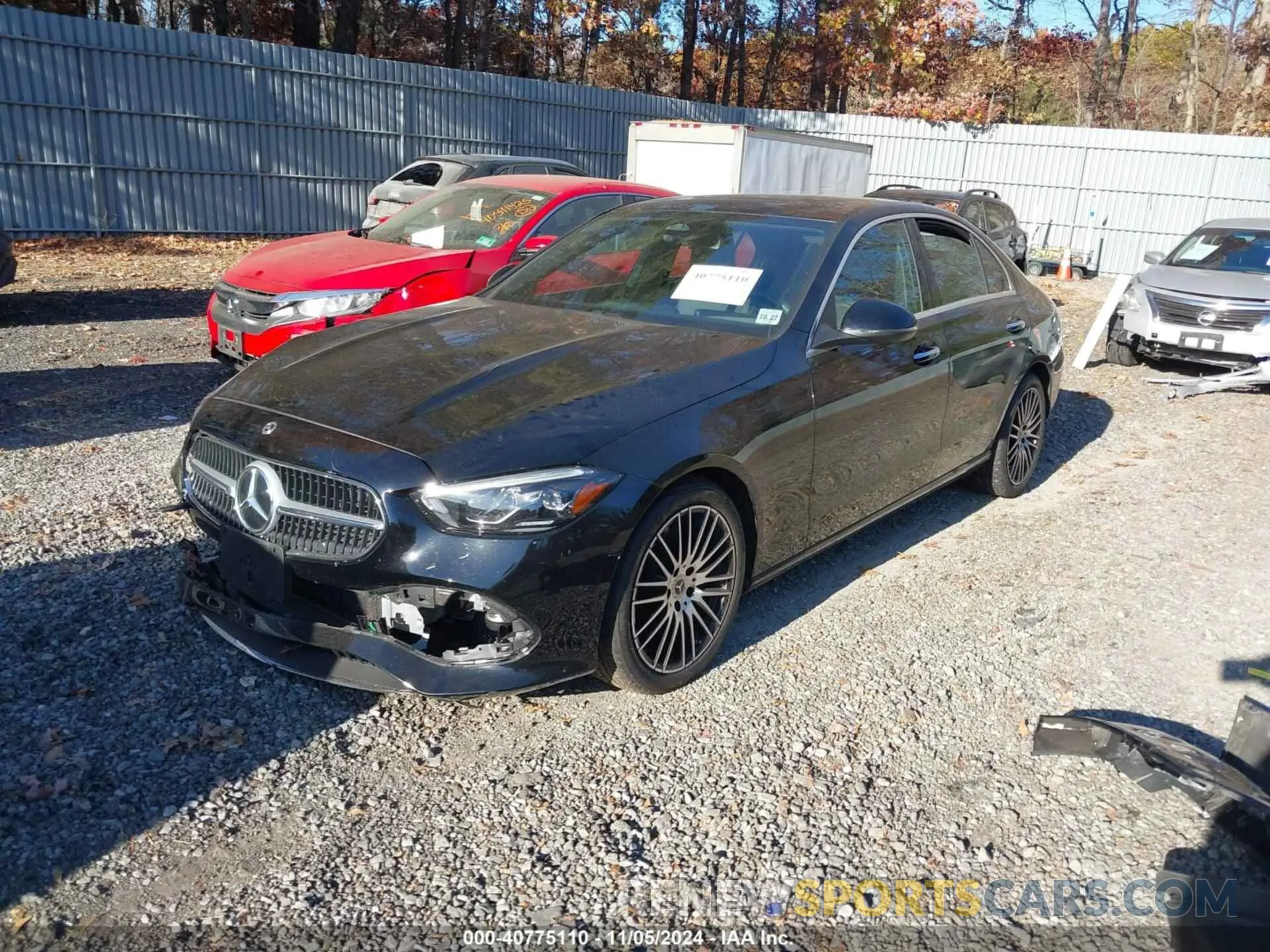2 Photograph of a damaged car W1KAF4HB6NR064018 MERCEDES-BENZ C 300 2022