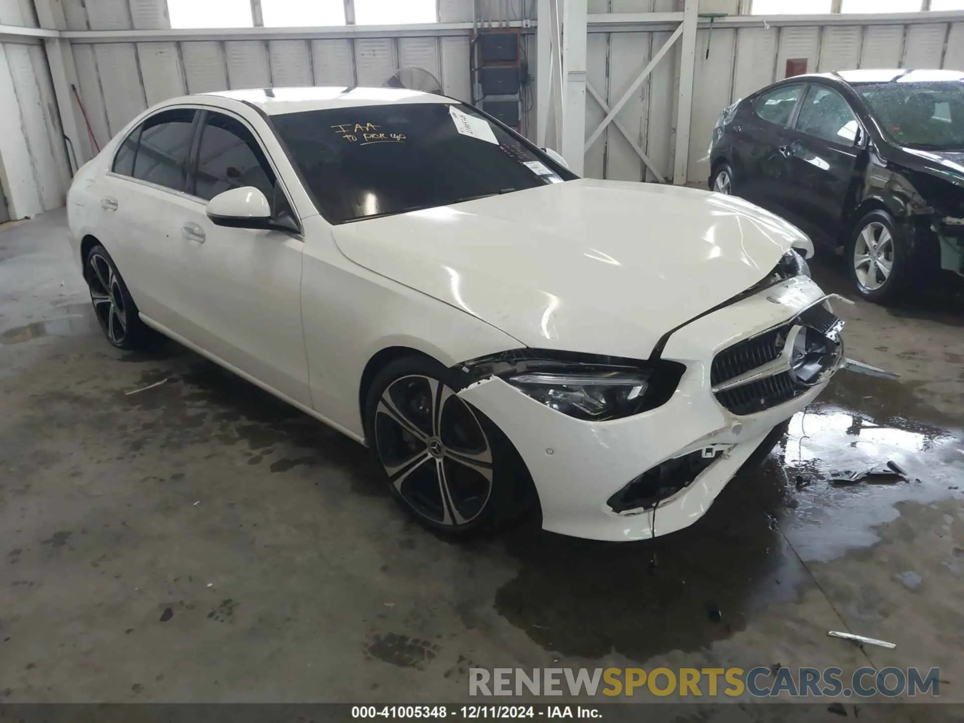 1 Photograph of a damaged car W1KAF4HB8NR061119 MERCEDES-BENZ C 300 2022