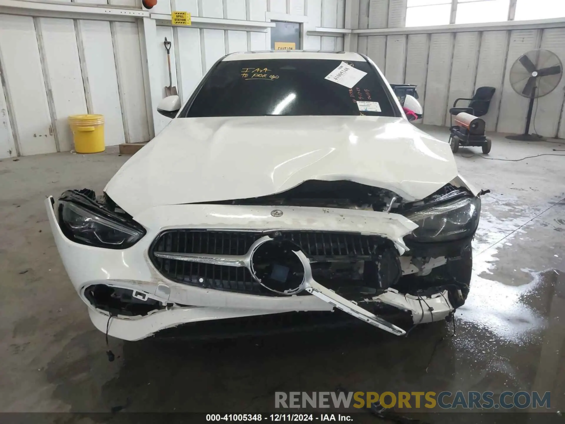 11 Photograph of a damaged car W1KAF4HB8NR061119 MERCEDES-BENZ C 300 2022