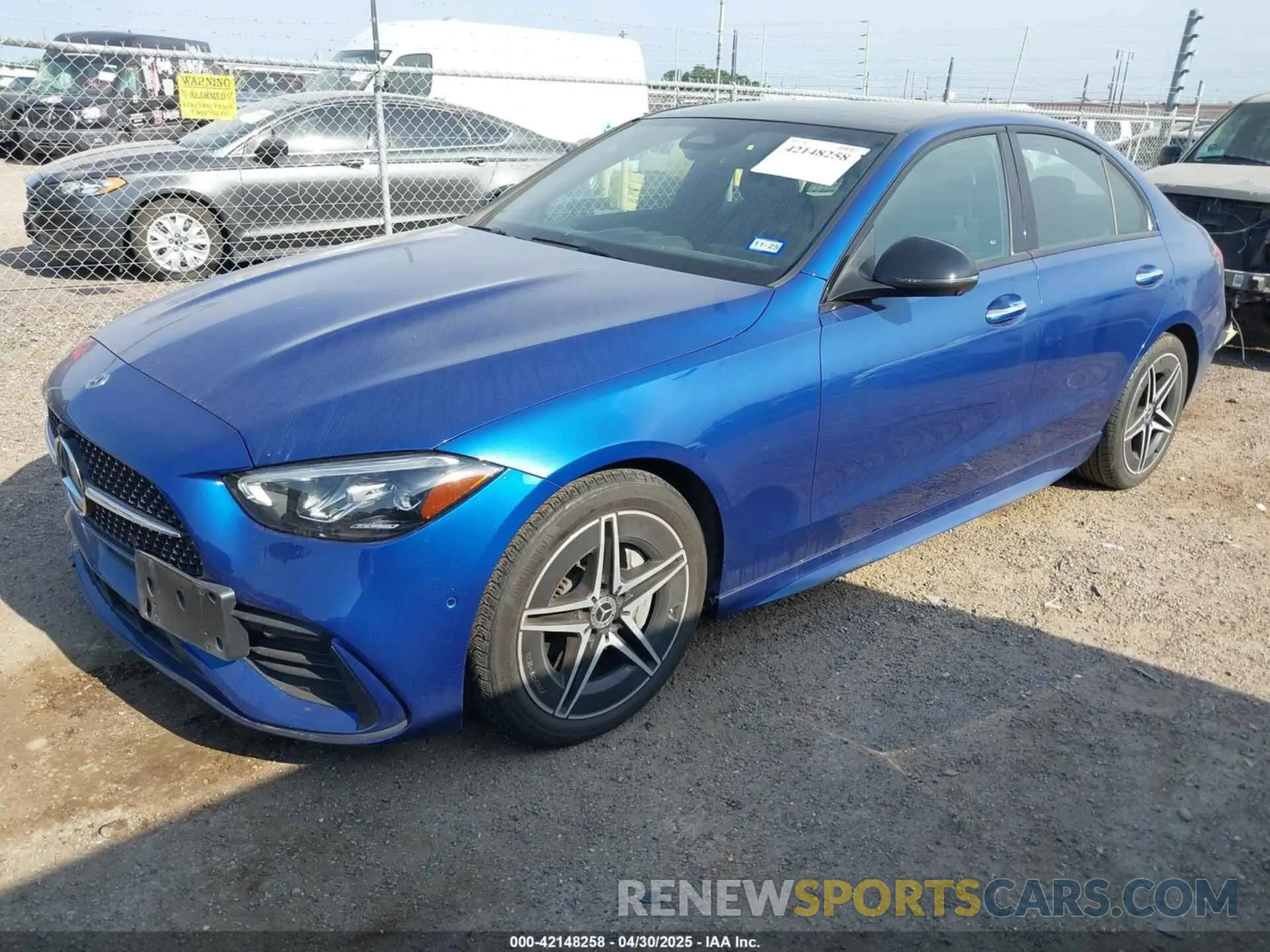 2 Photograph of a damaged car W1KAF4GB1PR104591 MERCEDES-BENZ C 300 2023