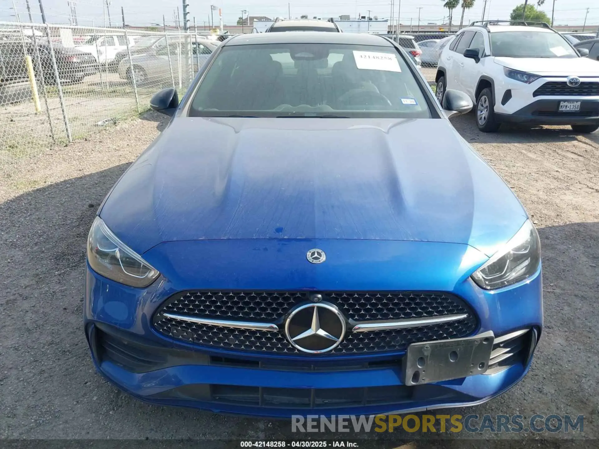 6 Photograph of a damaged car W1KAF4GB1PR104591 MERCEDES-BENZ C 300 2023