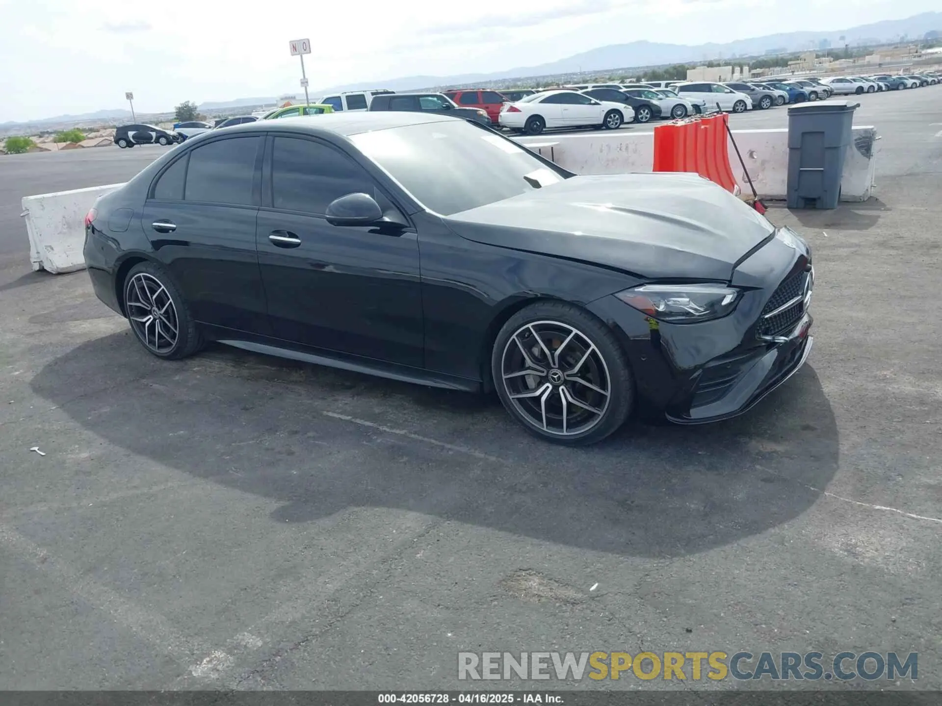 1 Photograph of a damaged car W1KAF4GB3PR125622 MERCEDES-BENZ C 300 2023