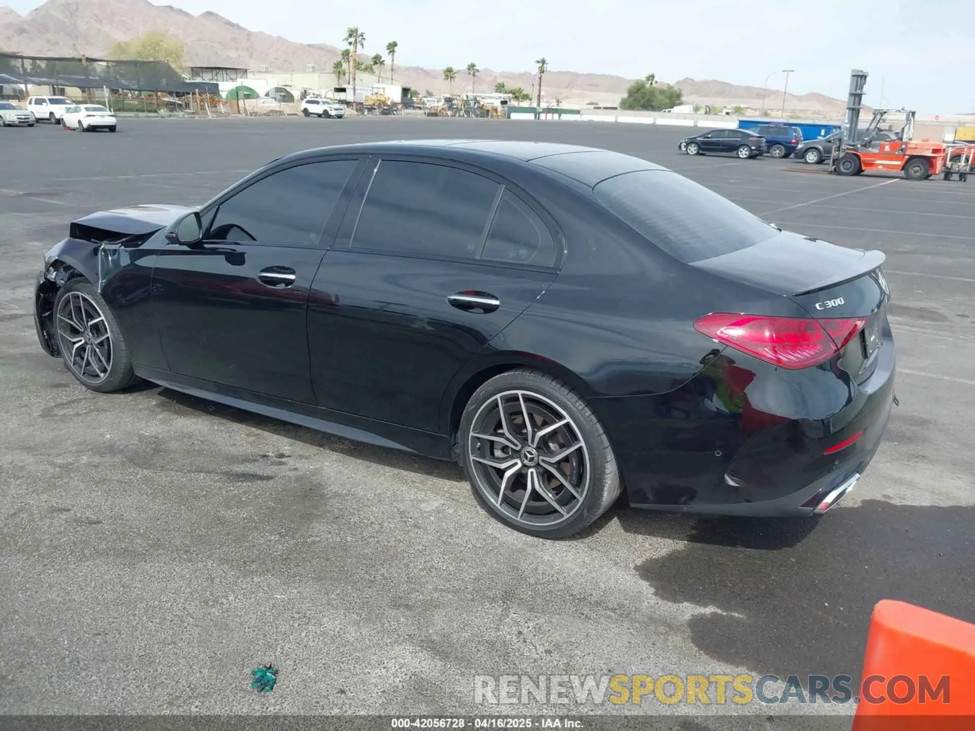 3 Photograph of a damaged car W1KAF4GB3PR125622 MERCEDES-BENZ C 300 2023