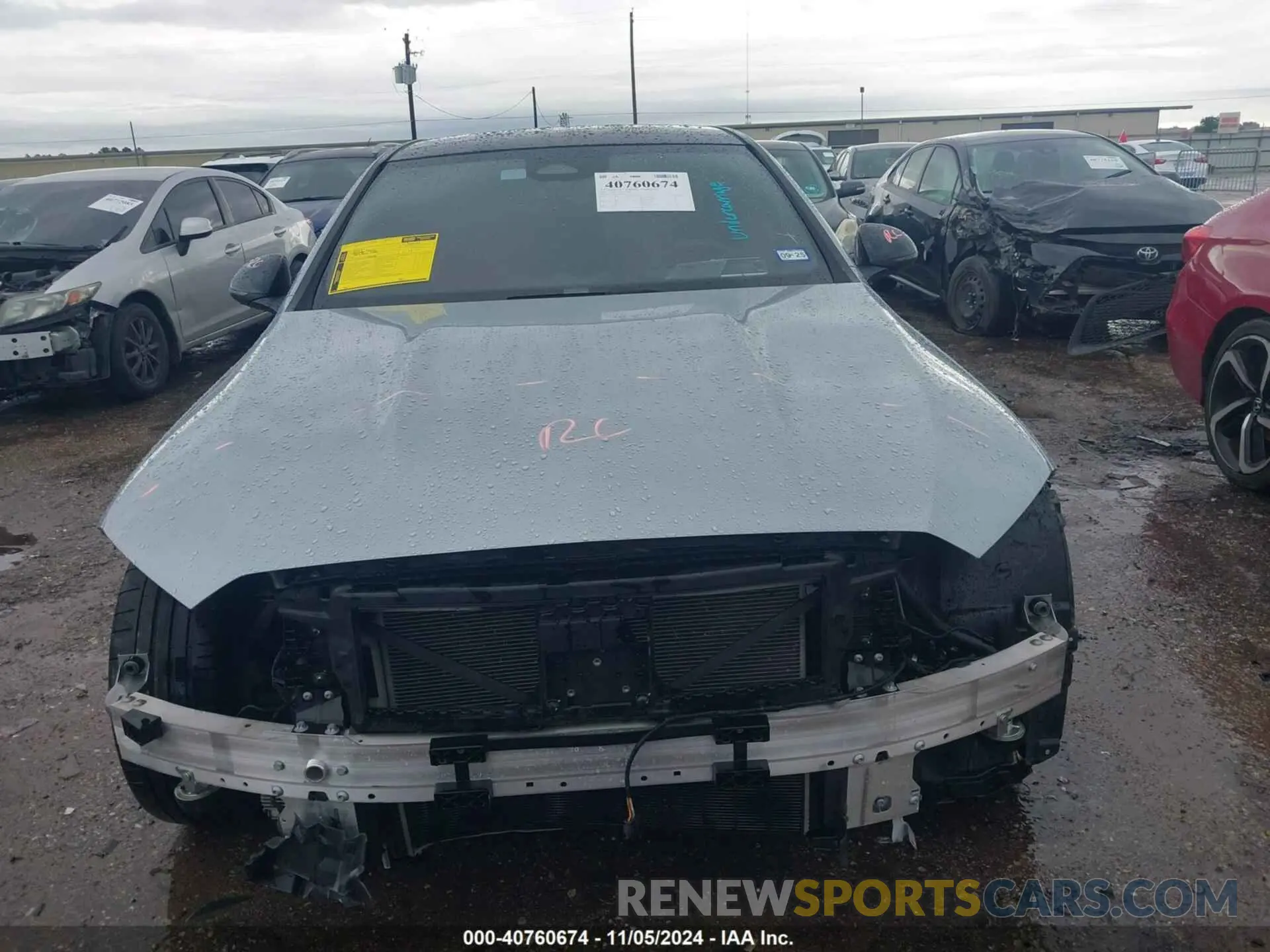 12 Photograph of a damaged car W1KAF4GB3PR147295 MERCEDES-BENZ C 300 2023