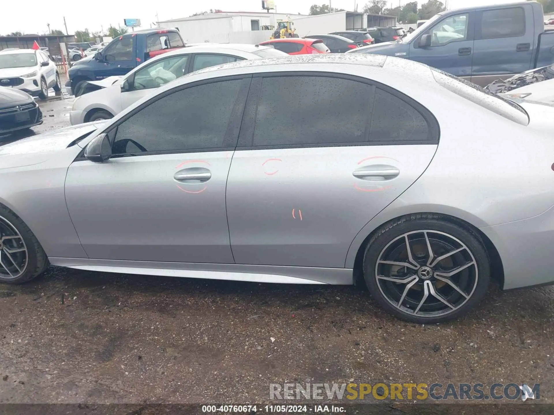 14 Photograph of a damaged car W1KAF4GB3PR147295 MERCEDES-BENZ C 300 2023