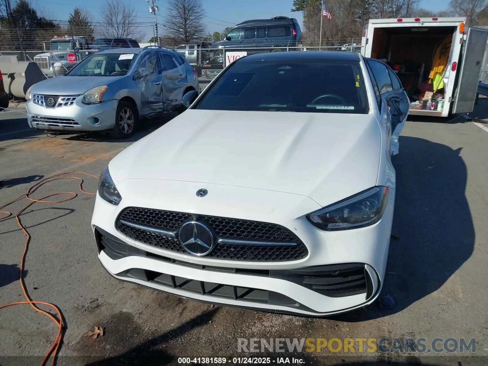 13 Photograph of a damaged car W1KAF4GB4PR108957 MERCEDES-BENZ C 300 2023