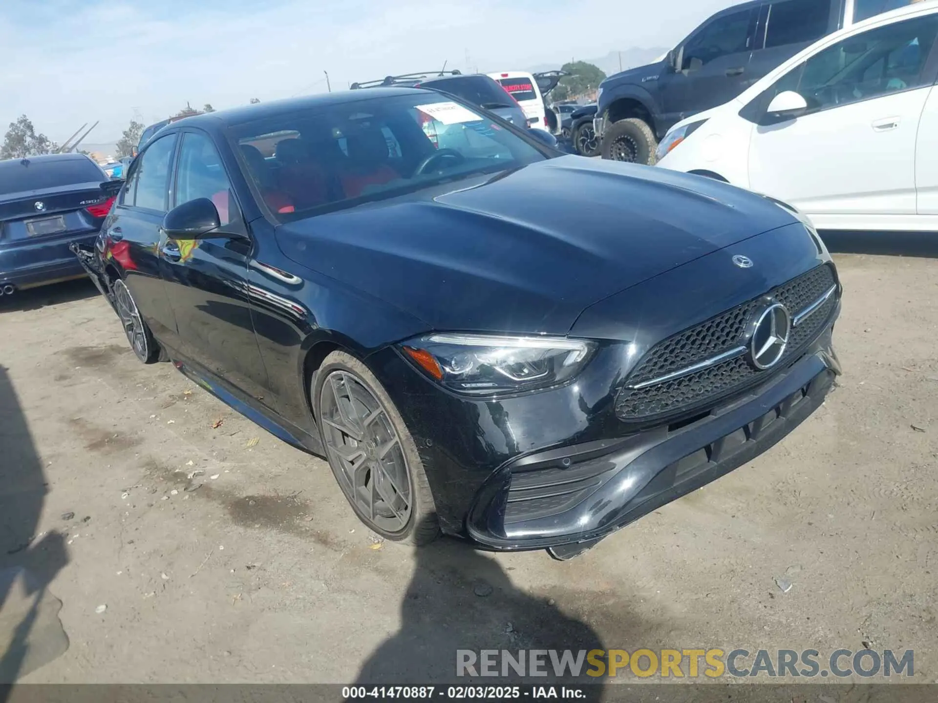 1 Photograph of a damaged car W1KAF4GB5PR081820 MERCEDES-BENZ C 300 2023