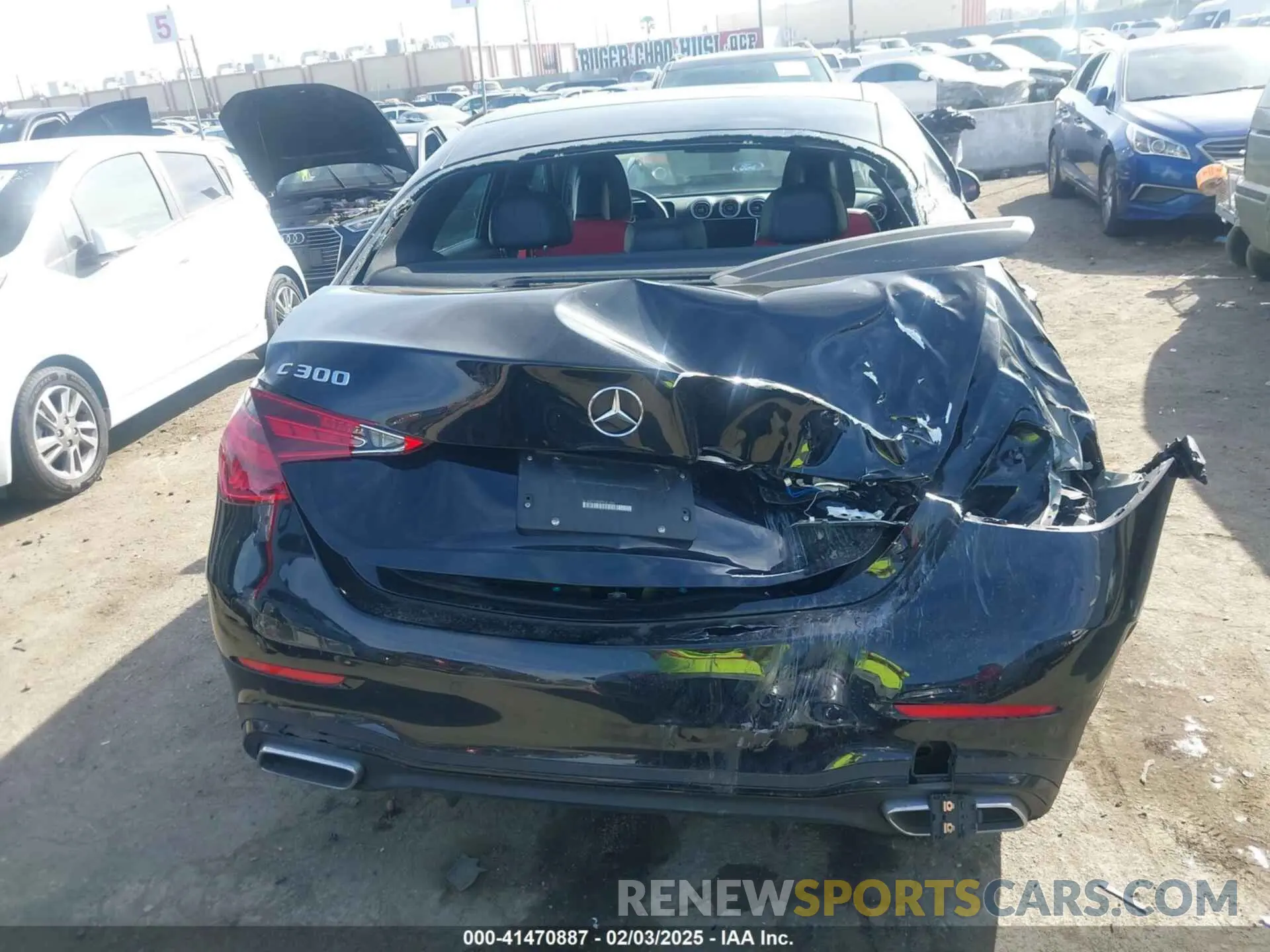 16 Photograph of a damaged car W1KAF4GB5PR081820 MERCEDES-BENZ C 300 2023