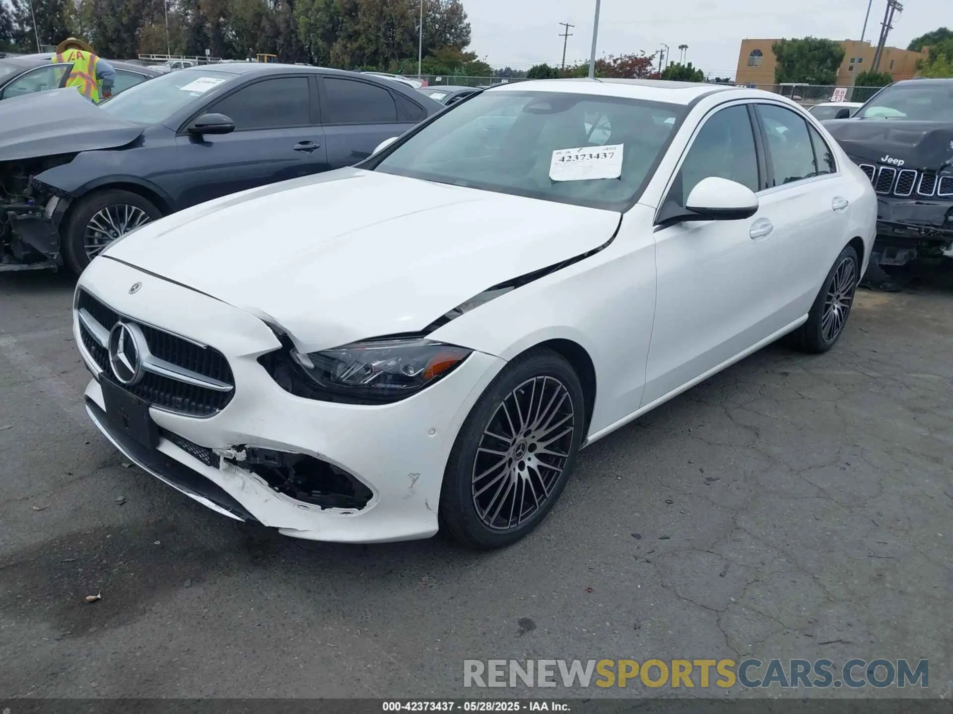 2 Photograph of a damaged car W1KAF4GB7PR092981 MERCEDES-BENZ C 300 2023