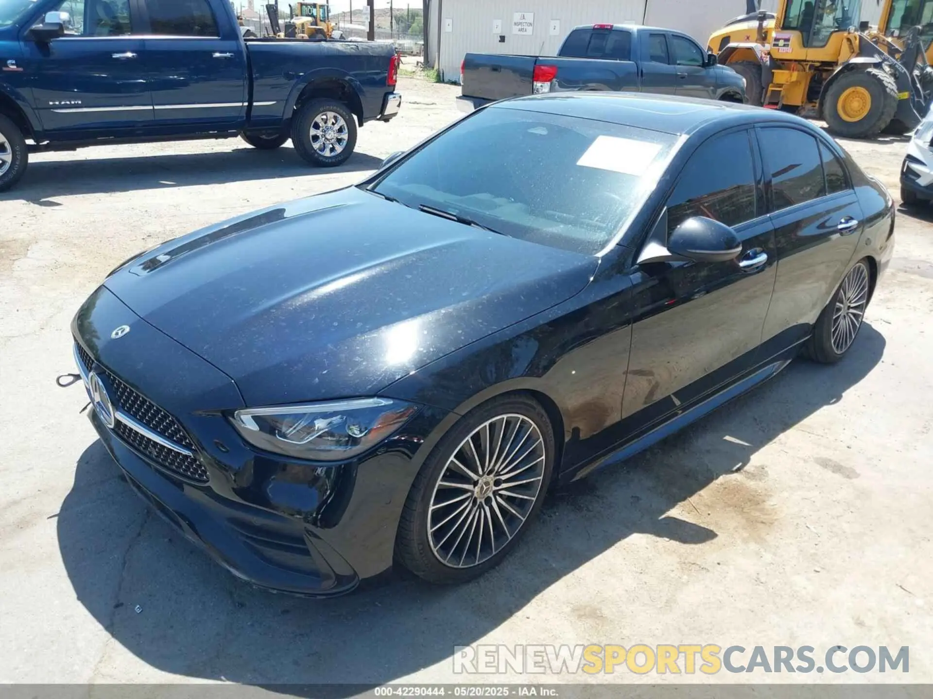 2 Photograph of a damaged car W1KAF4GB7PR154699 MERCEDES-BENZ C 300 2023