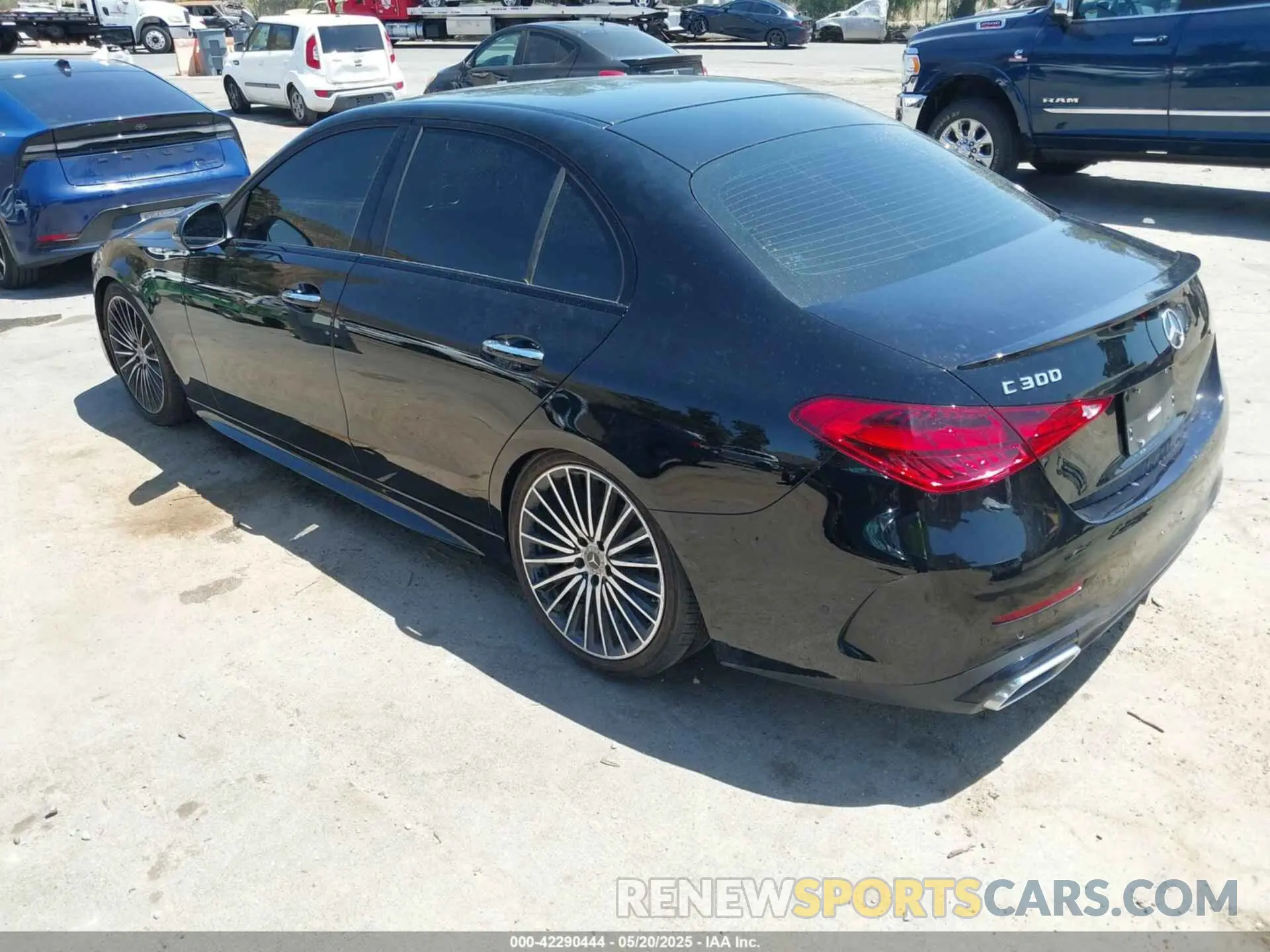3 Photograph of a damaged car W1KAF4GB7PR154699 MERCEDES-BENZ C 300 2023