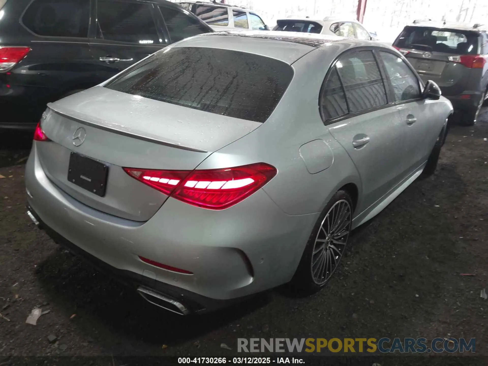 4 Photograph of a damaged car W1KAF4GB8PR105415 MERCEDES-BENZ C 300 2023
