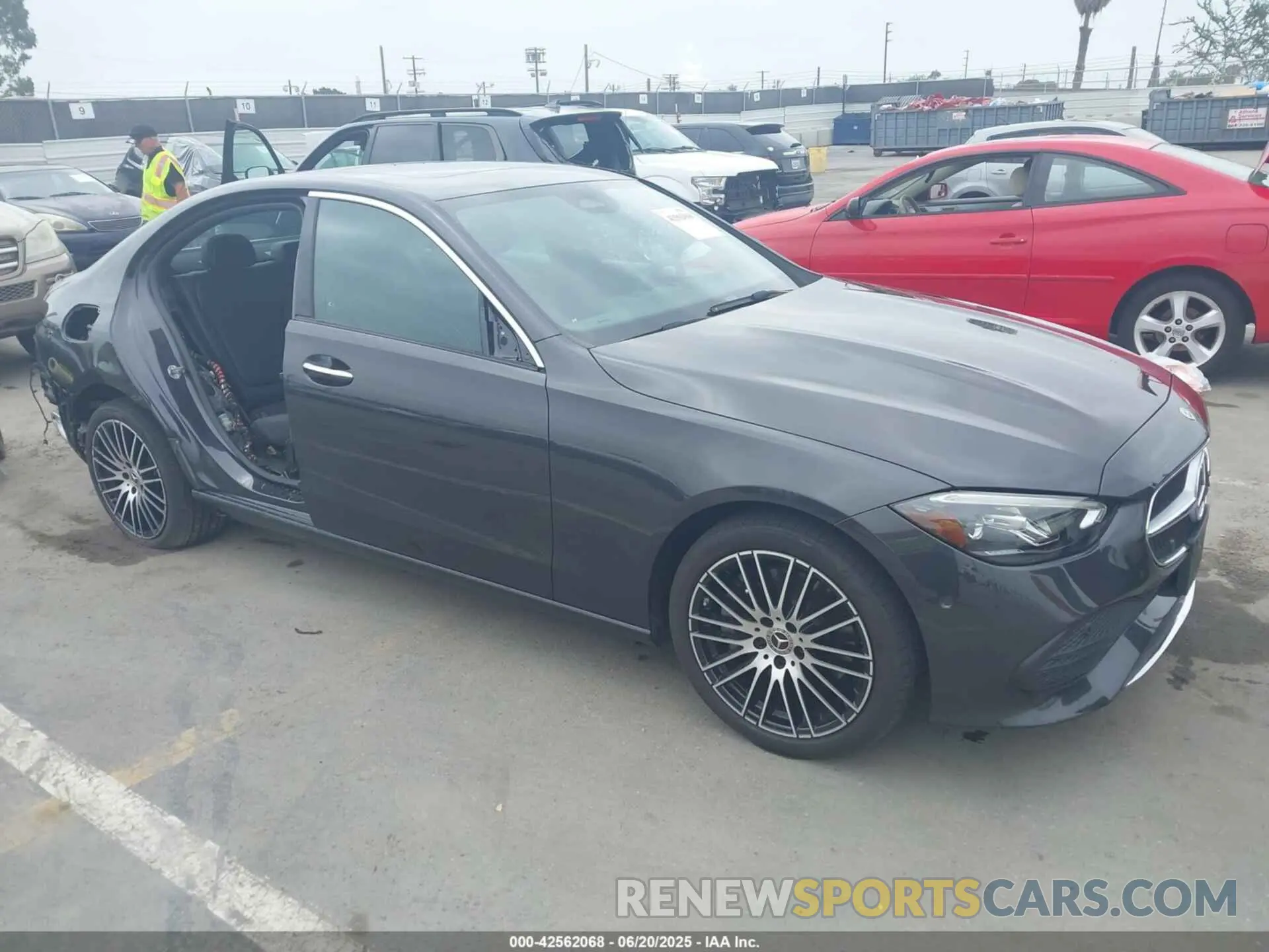1 Photograph of a damaged car W1KAF4GB8PR144957 MERCEDES-BENZ C 300 2023