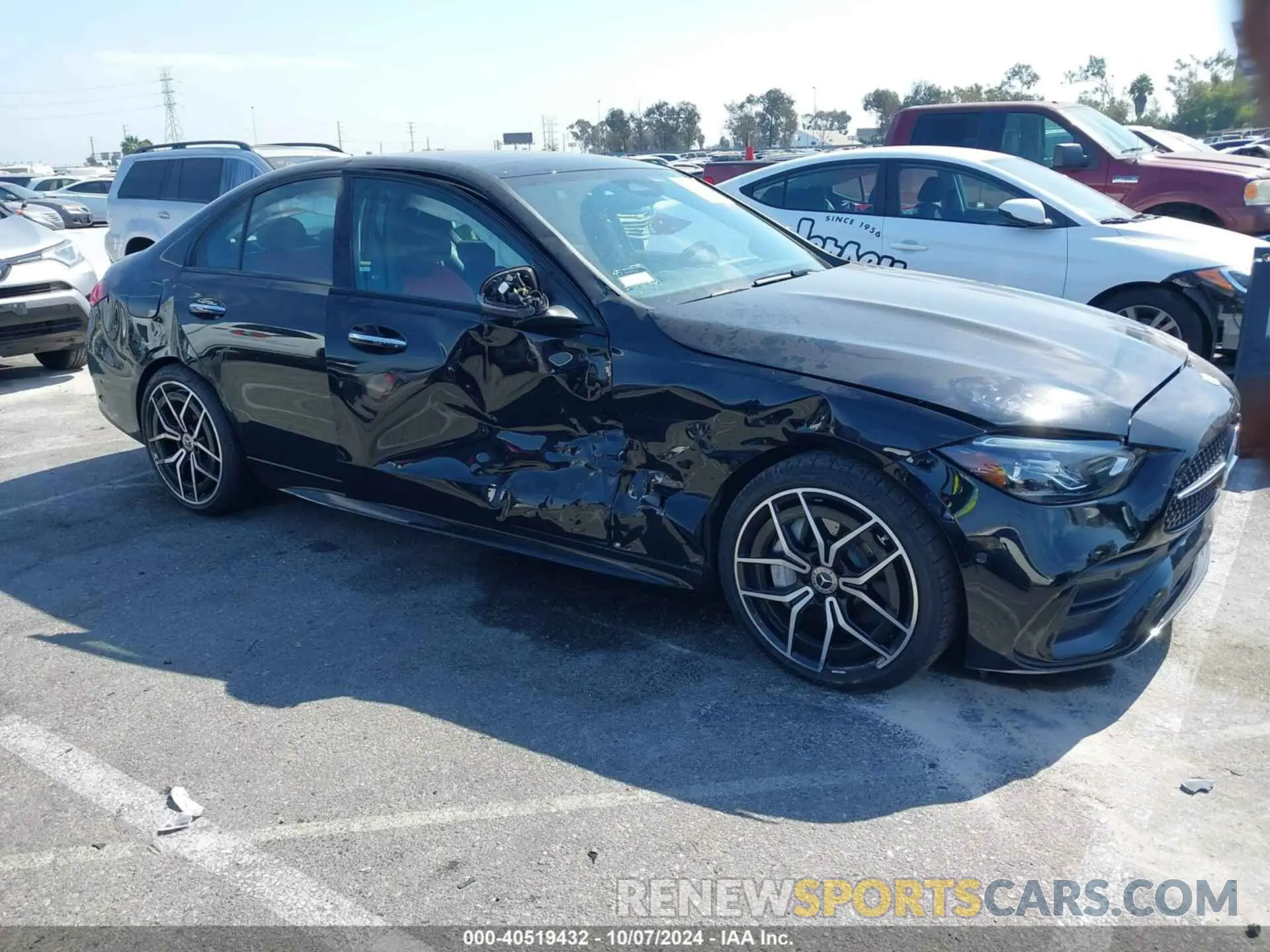 13 Photograph of a damaged car W1KAF4GB9PR130775 MERCEDES-BENZ C 300 2023