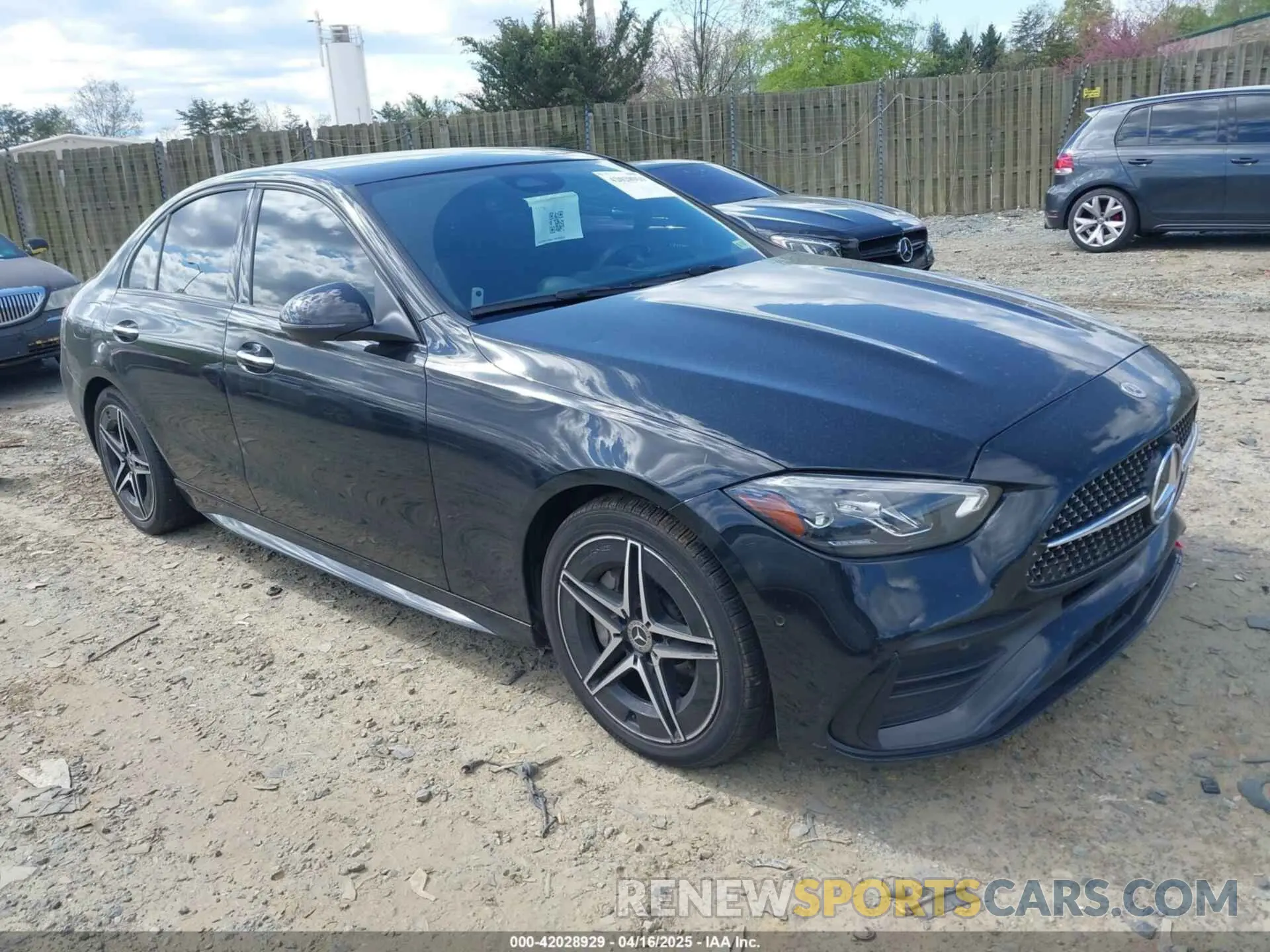 1 Photograph of a damaged car W1KAF4HB1PR122331 MERCEDES-BENZ C 300 2023