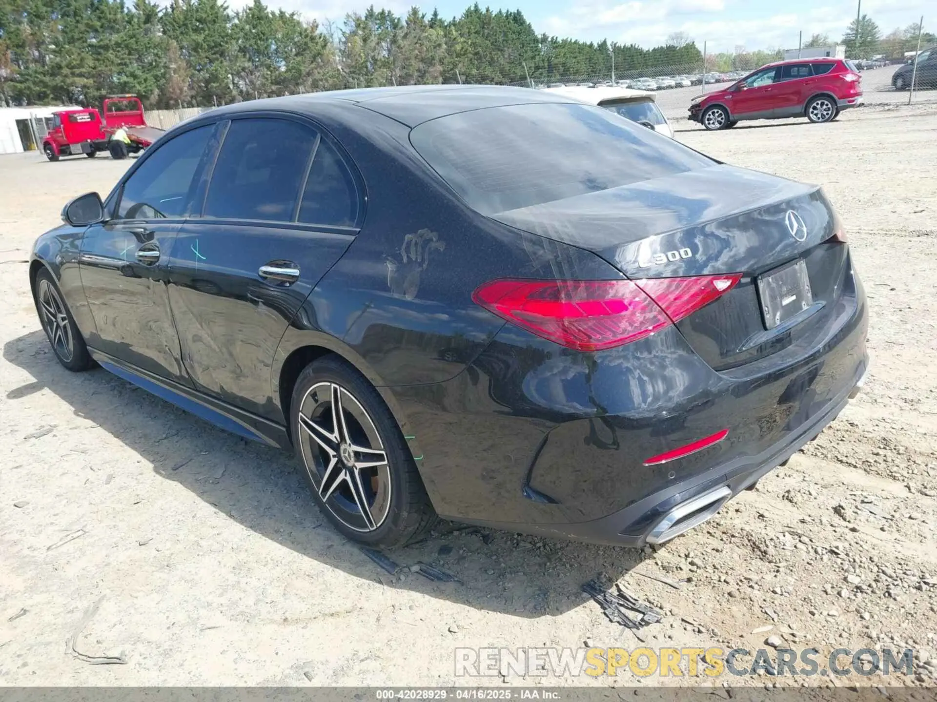 3 Photograph of a damaged car W1KAF4HB1PR122331 MERCEDES-BENZ C 300 2023