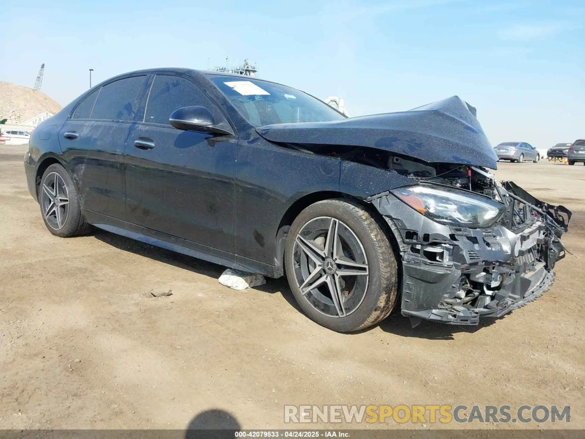 1 Photograph of a damaged car W1KAF4HB1PR138996 MERCEDES-BENZ C 300 2023