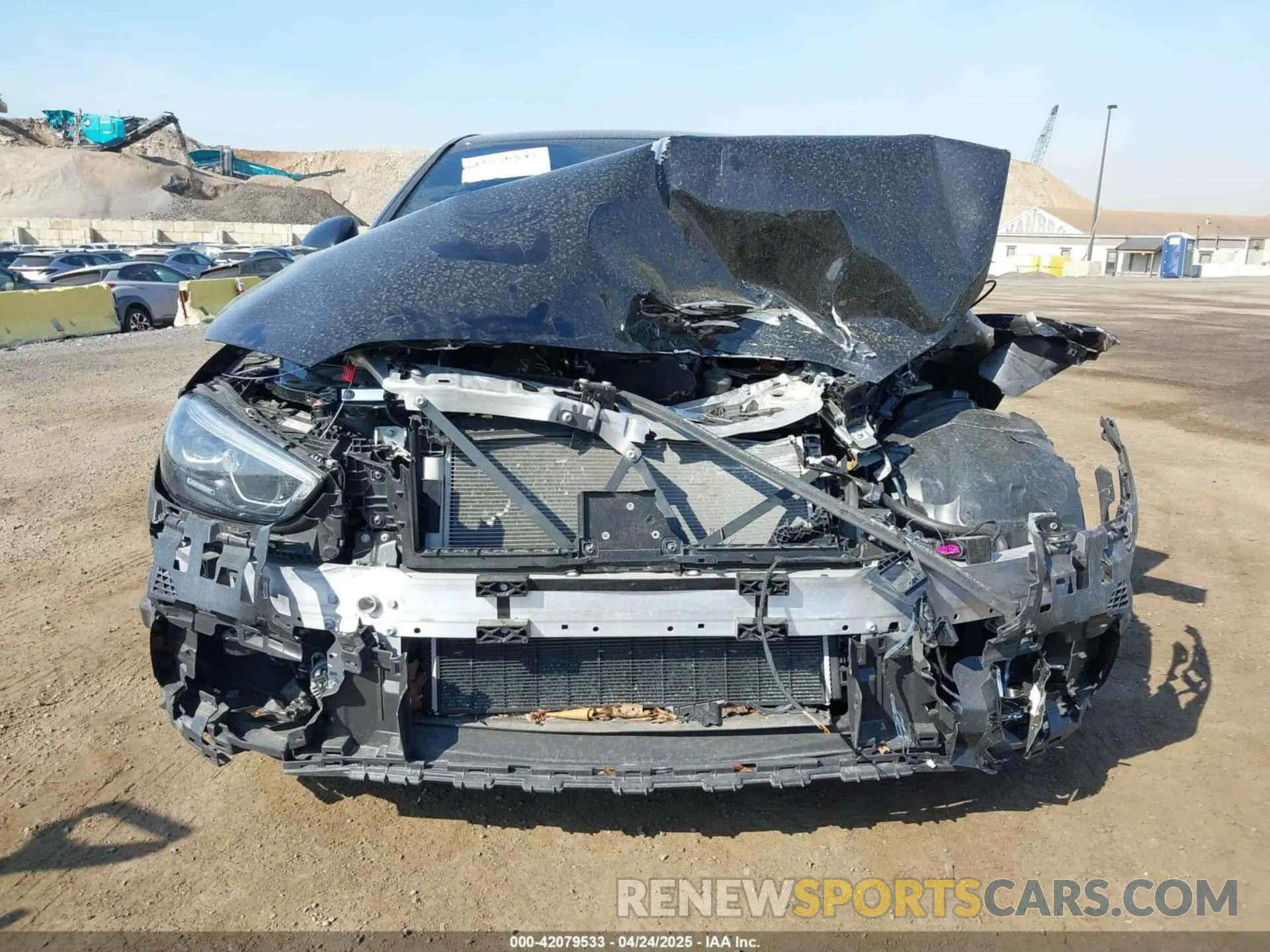 12 Photograph of a damaged car W1KAF4HB1PR138996 MERCEDES-BENZ C 300 2023