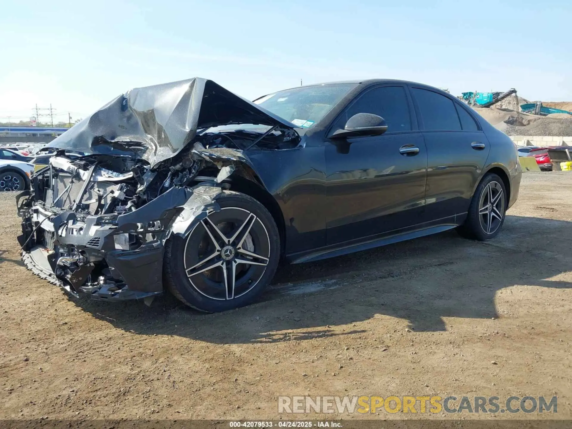 2 Photograph of a damaged car W1KAF4HB1PR138996 MERCEDES-BENZ C 300 2023