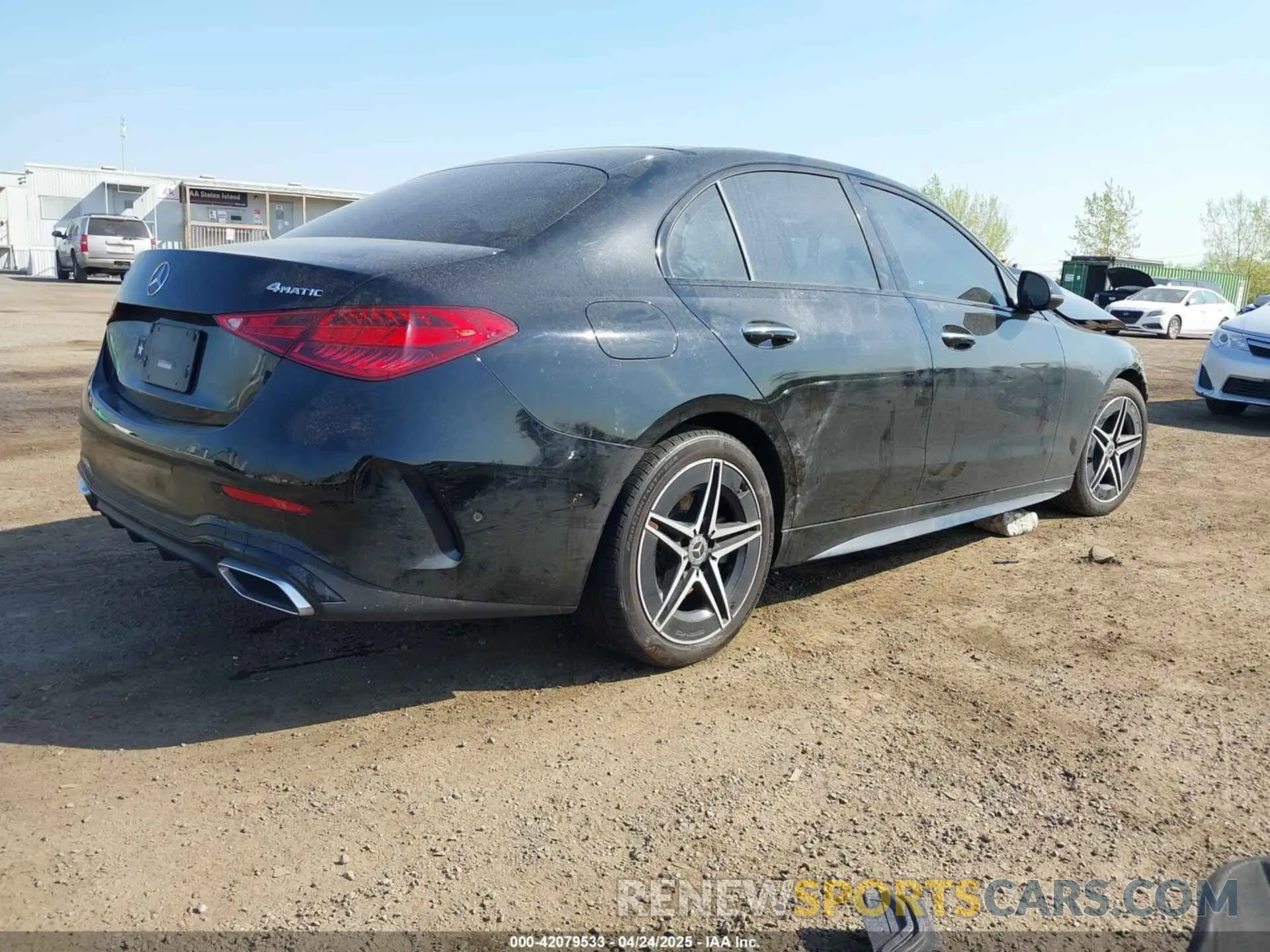 4 Photograph of a damaged car W1KAF4HB1PR138996 MERCEDES-BENZ C 300 2023