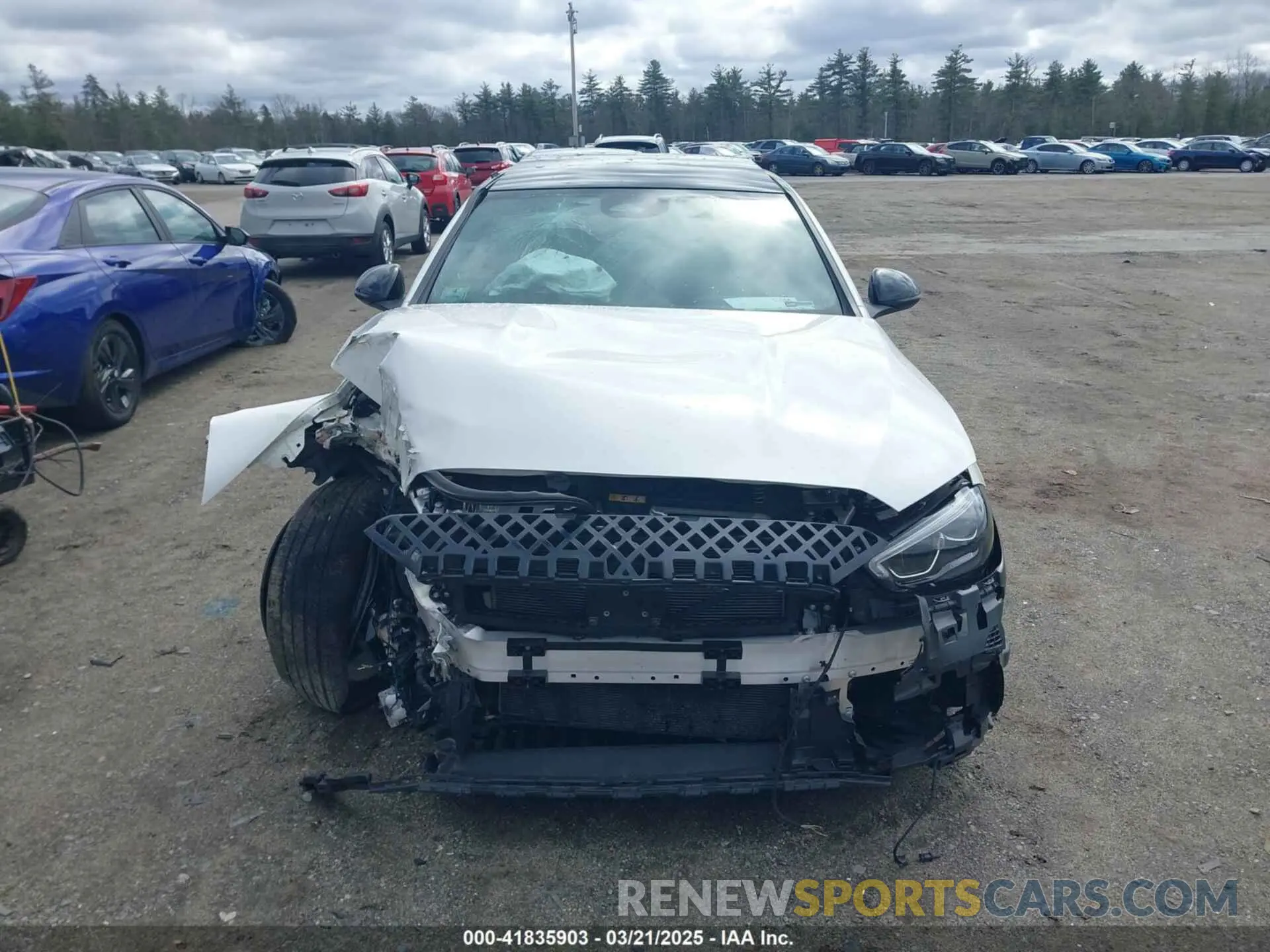 13 Photograph of a damaged car W1KAF4HB2PR082535 MERCEDES-BENZ C 300 2023