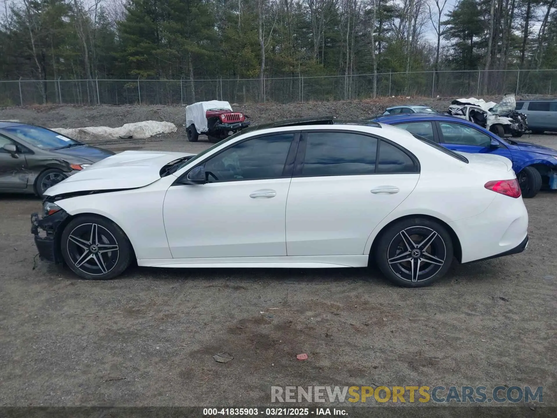 15 Photograph of a damaged car W1KAF4HB2PR082535 MERCEDES-BENZ C 300 2023