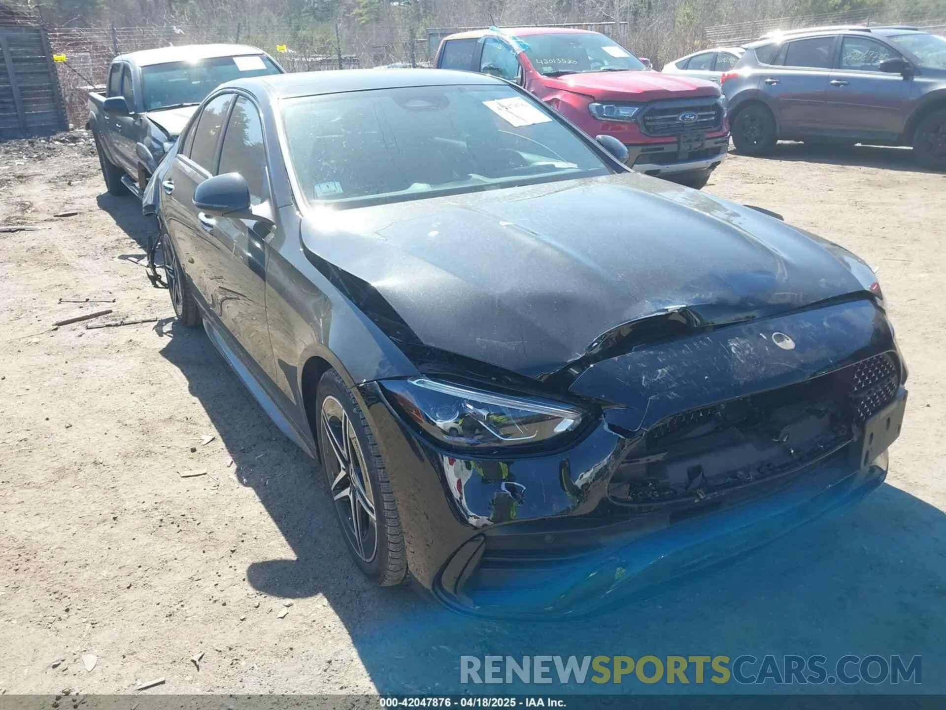 1 Photograph of a damaged car W1KAF4HB3PR104736 MERCEDES-BENZ C 300 2023