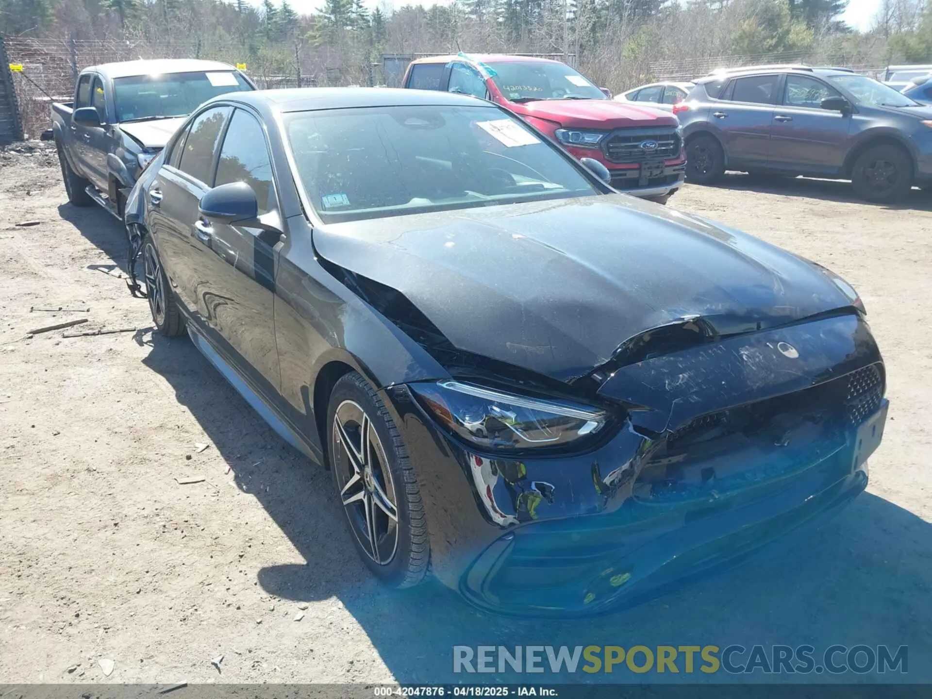 13 Photograph of a damaged car W1KAF4HB3PR104736 MERCEDES-BENZ C 300 2023