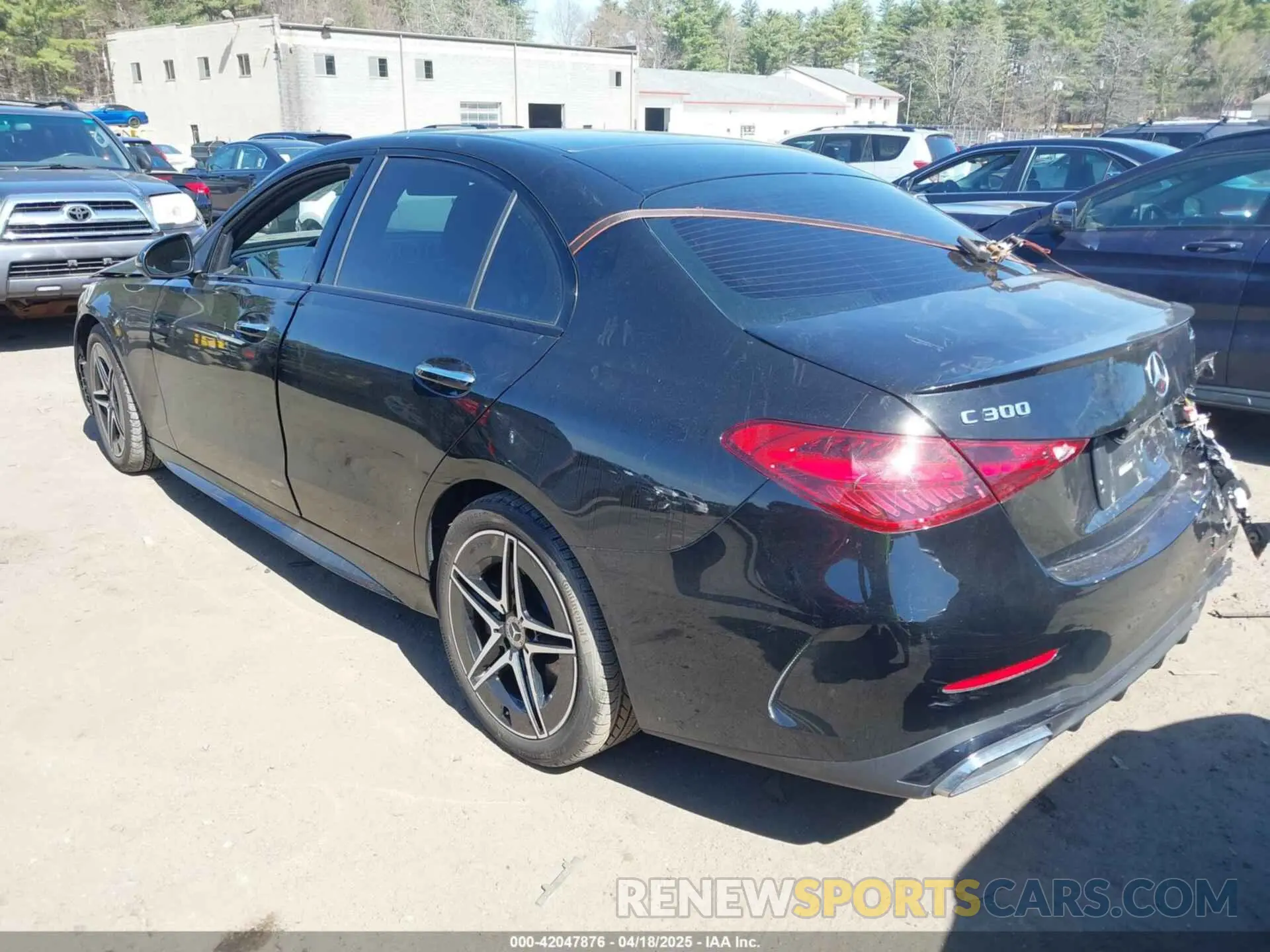 14 Photograph of a damaged car W1KAF4HB3PR104736 MERCEDES-BENZ C 300 2023