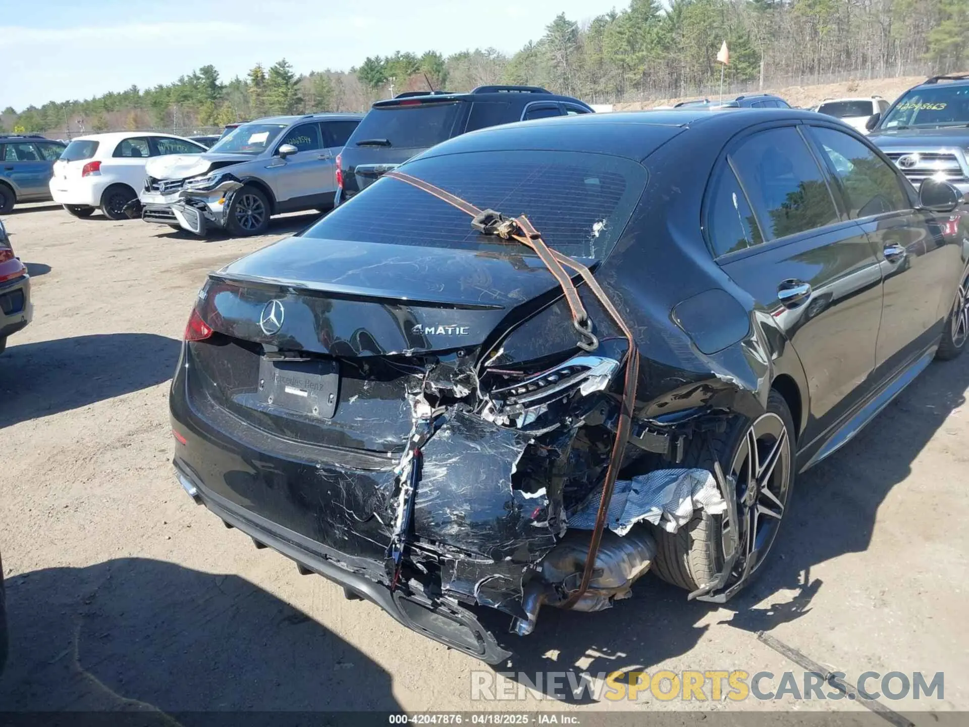 16 Photograph of a damaged car W1KAF4HB3PR104736 MERCEDES-BENZ C 300 2023