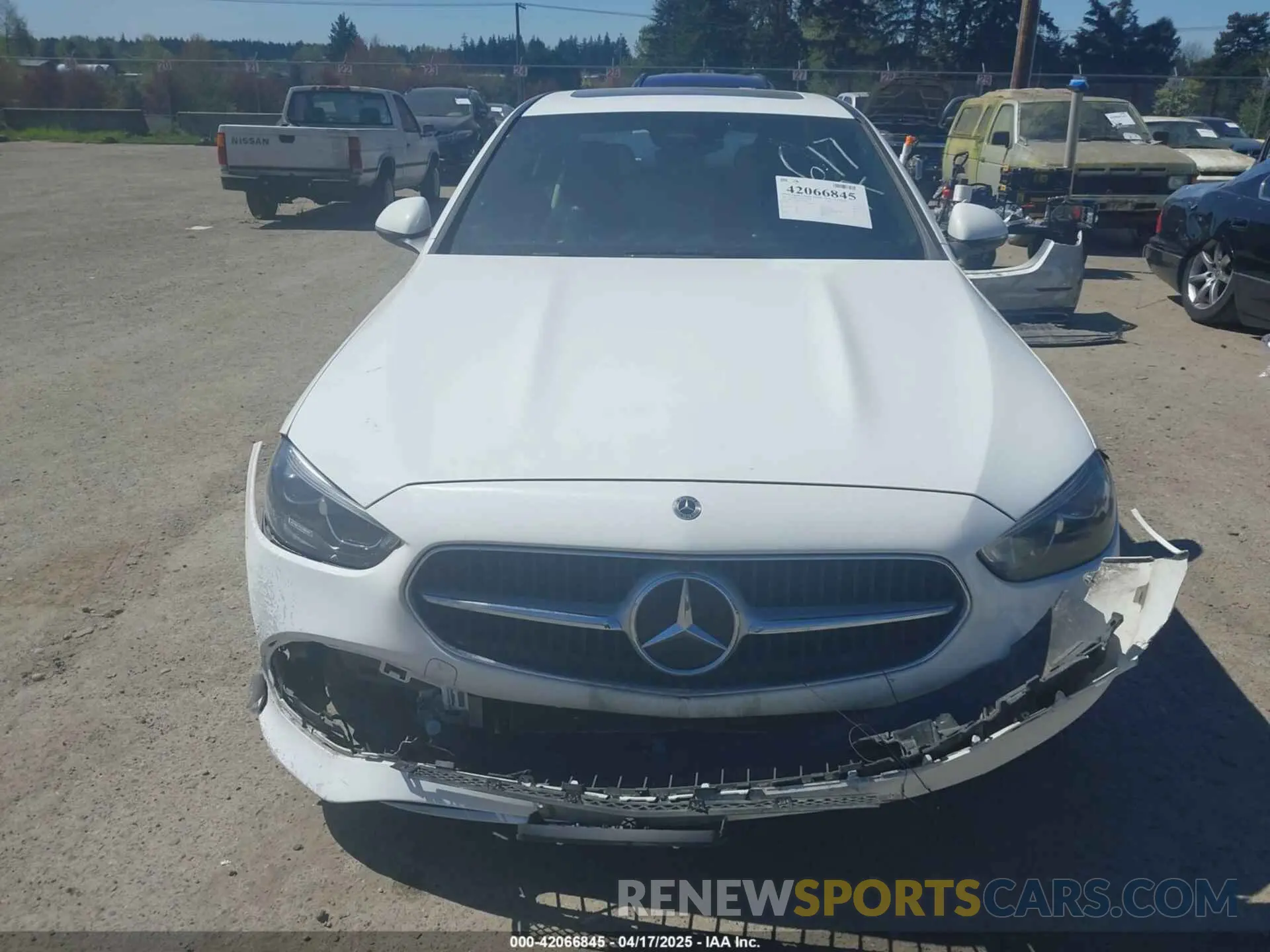 13 Photograph of a damaged car W1KAF4HB3PR138949 MERCEDES-BENZ C 300 2023
