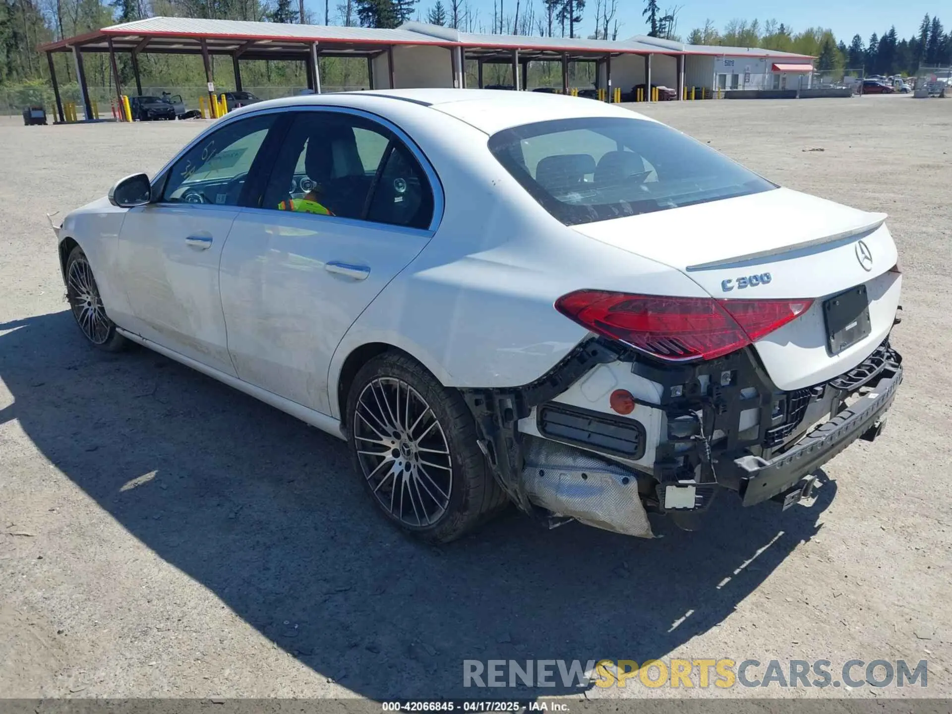 3 Photograph of a damaged car W1KAF4HB3PR138949 MERCEDES-BENZ C 300 2023