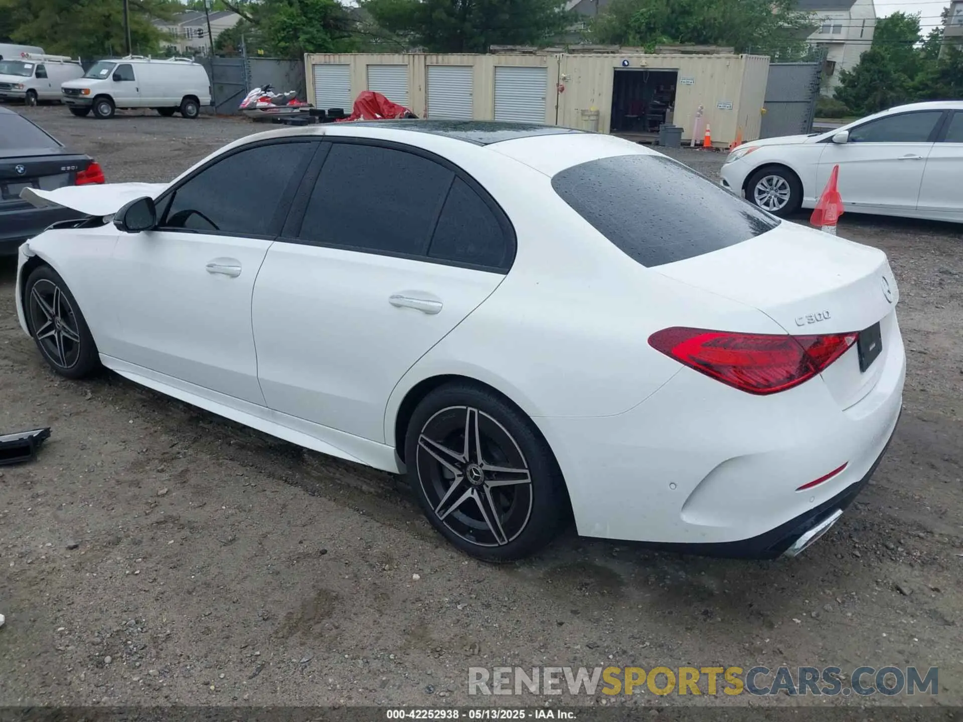 3 Photograph of a damaged car W1KAF4HB6PR151260 MERCEDES-BENZ C 300 2023