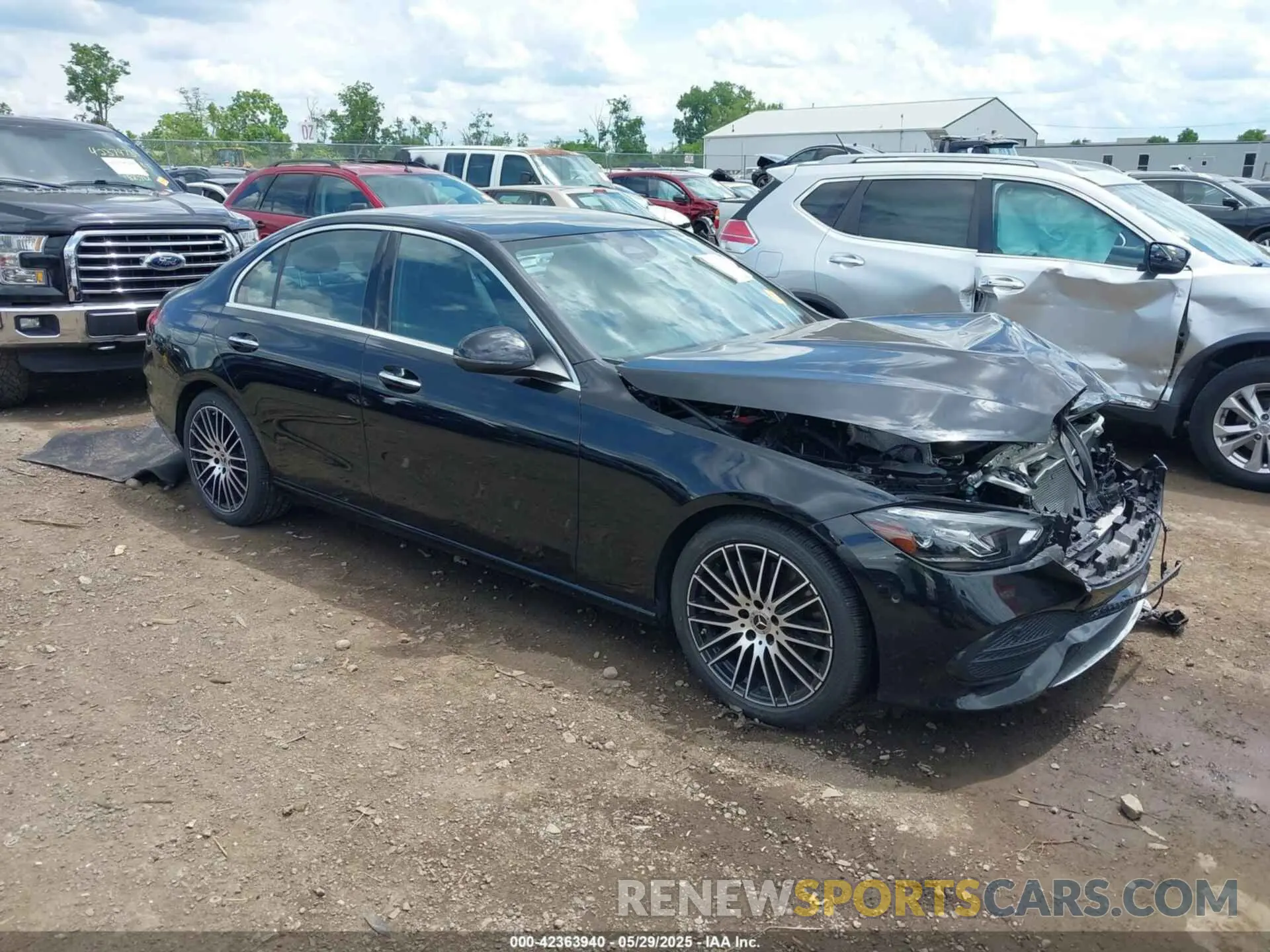 1 Photograph of a damaged car W1KAF4HB7PR120535 MERCEDES-BENZ C 300 2023