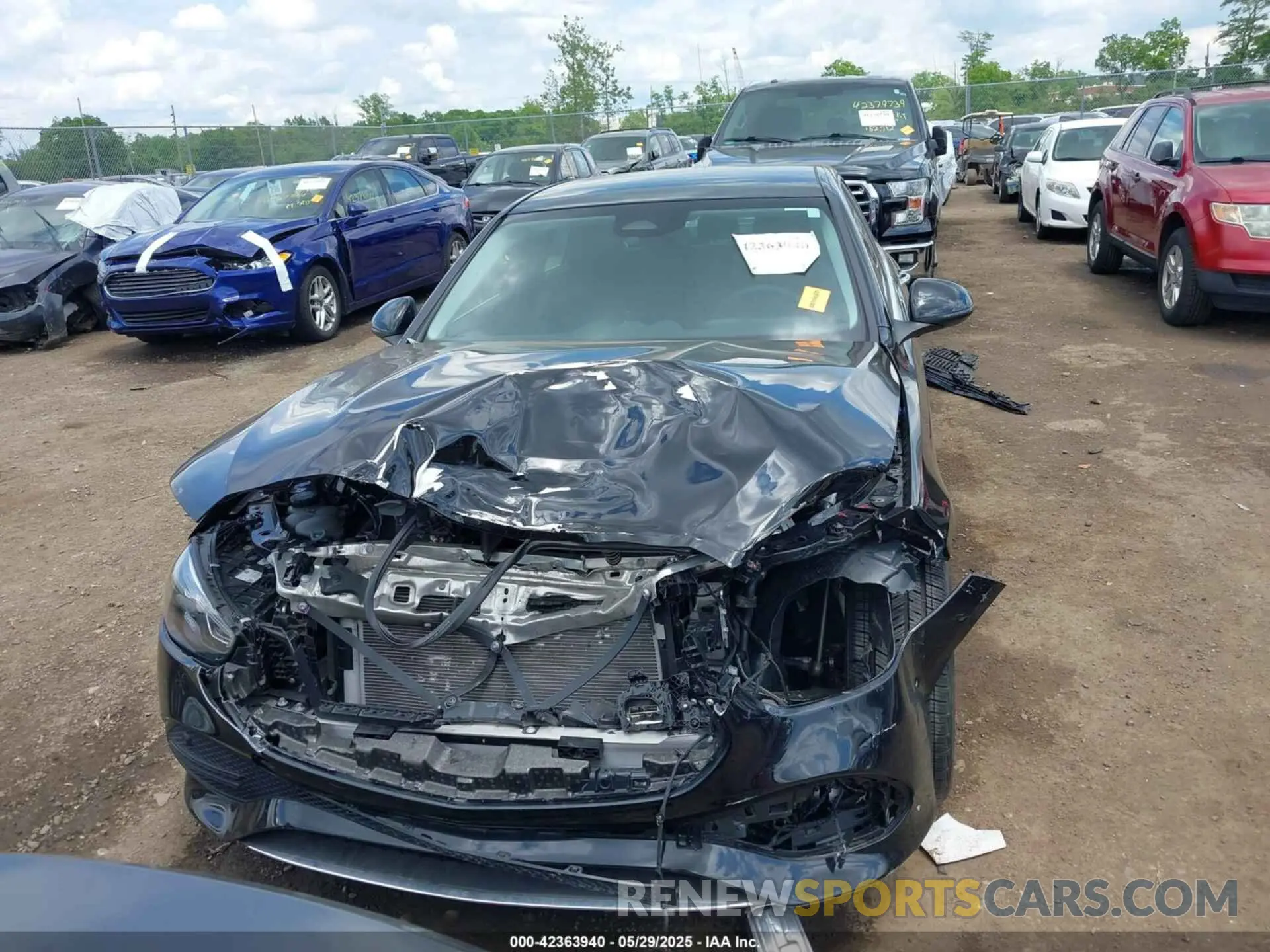 12 Photograph of a damaged car W1KAF4HB7PR120535 MERCEDES-BENZ C 300 2023