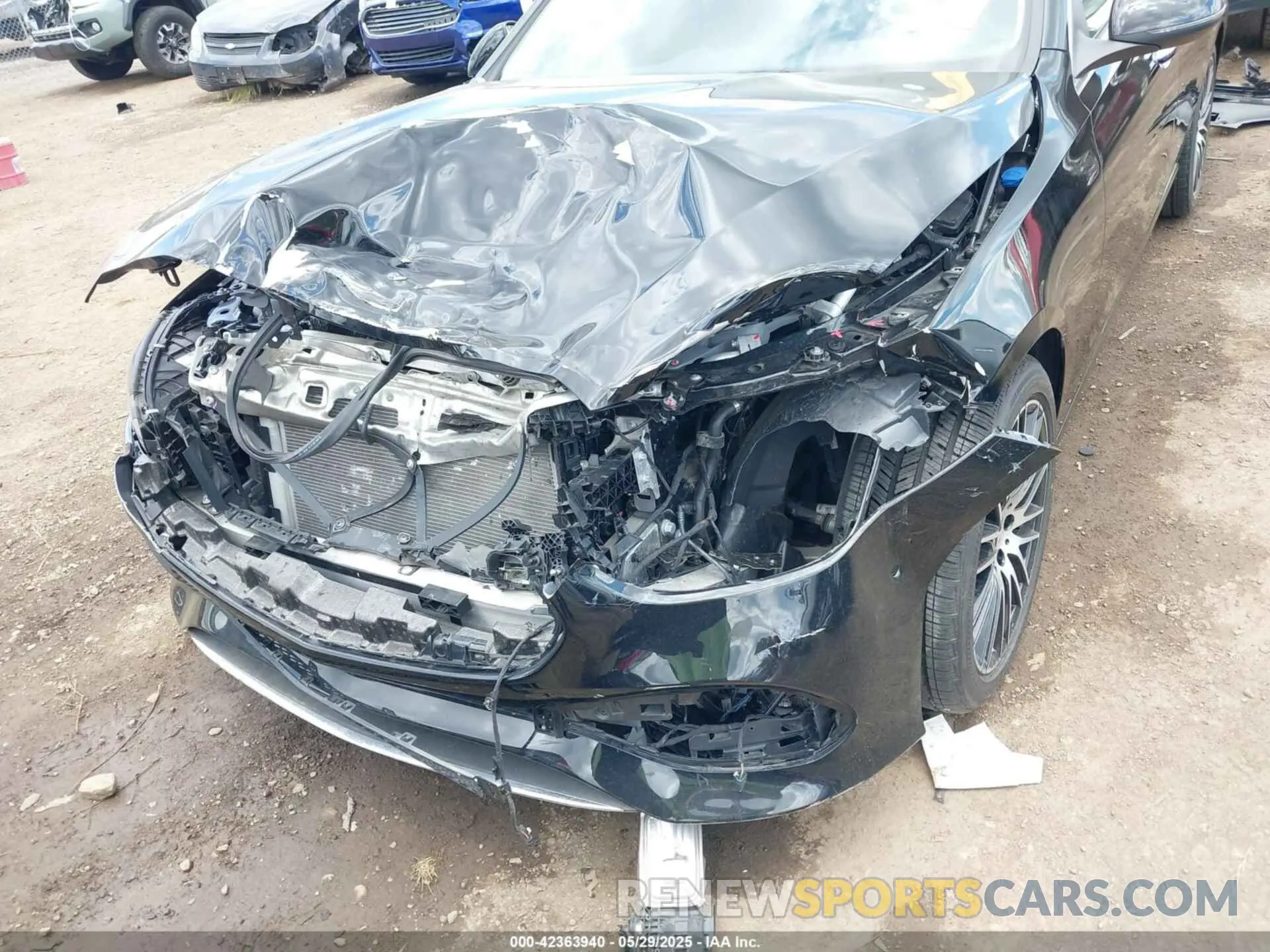 6 Photograph of a damaged car W1KAF4HB7PR120535 MERCEDES-BENZ C 300 2023