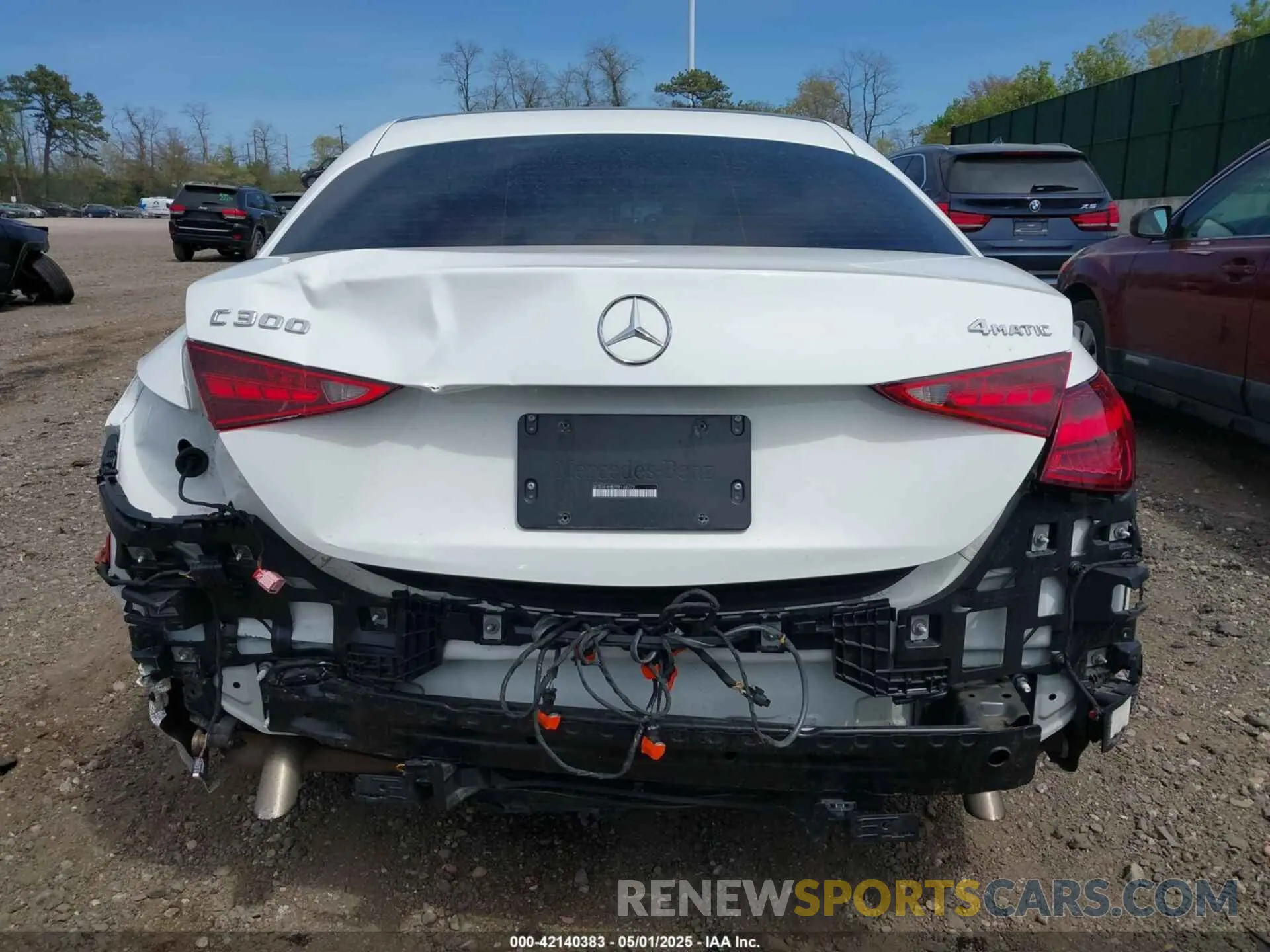6 Photograph of a damaged car W1KAF4HB7PR148772 MERCEDES-BENZ C 300 2023