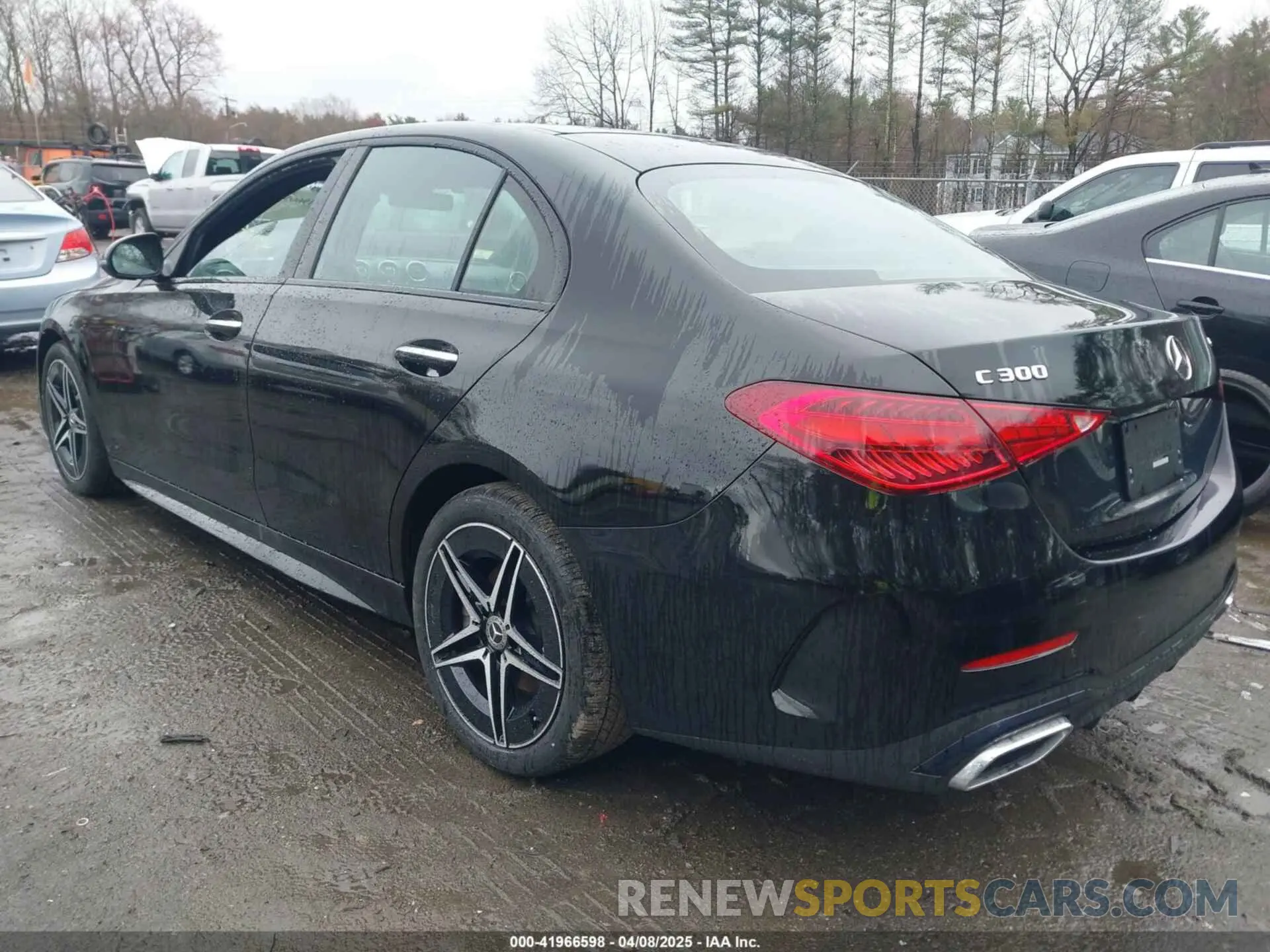 3 Photograph of a damaged car W1KAF4HB8PR109186 MERCEDES-BENZ C 300 2023