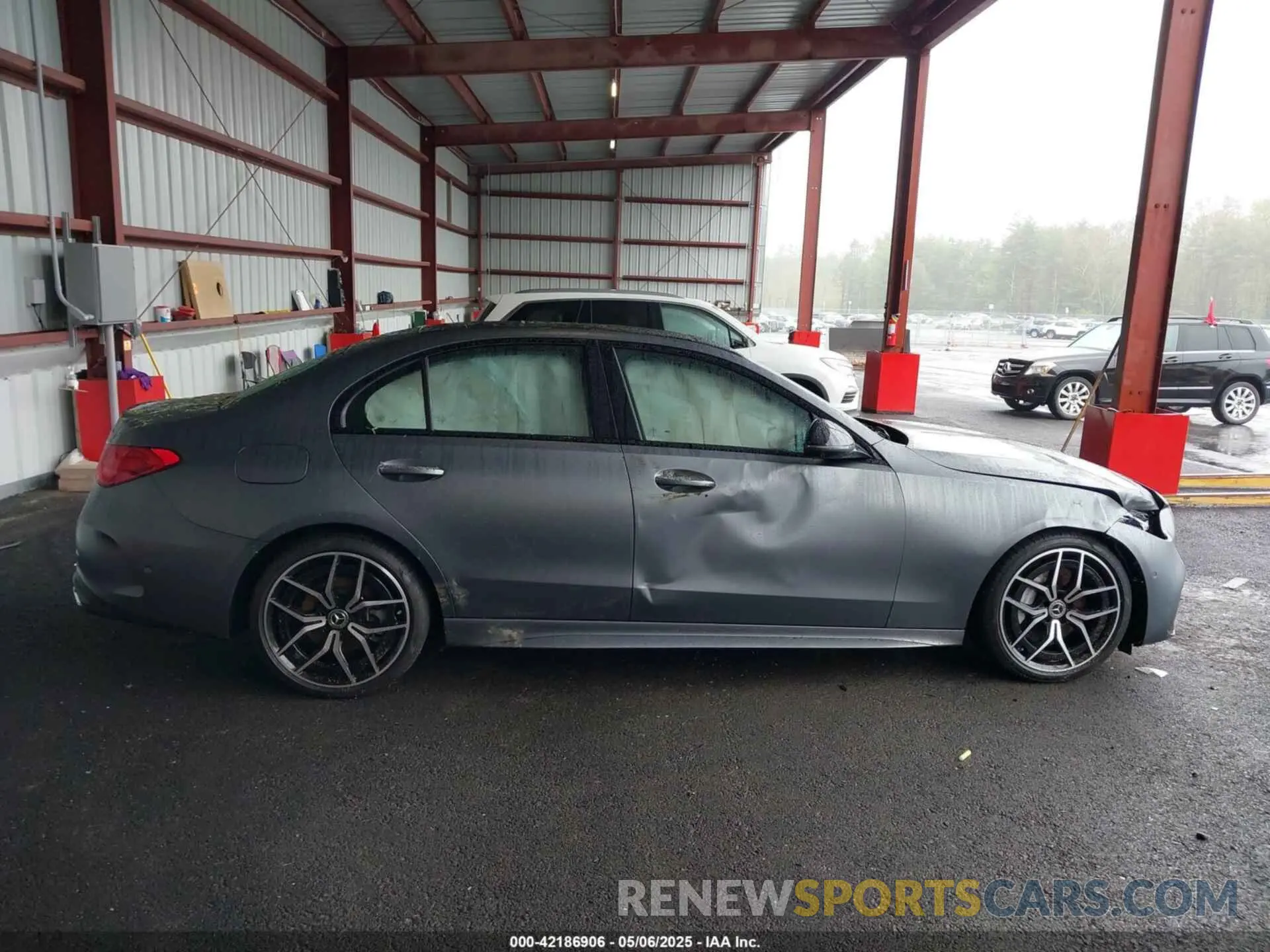 13 Photograph of a damaged car W1KAF4HB8PR150031 MERCEDES-BENZ C 300 2023