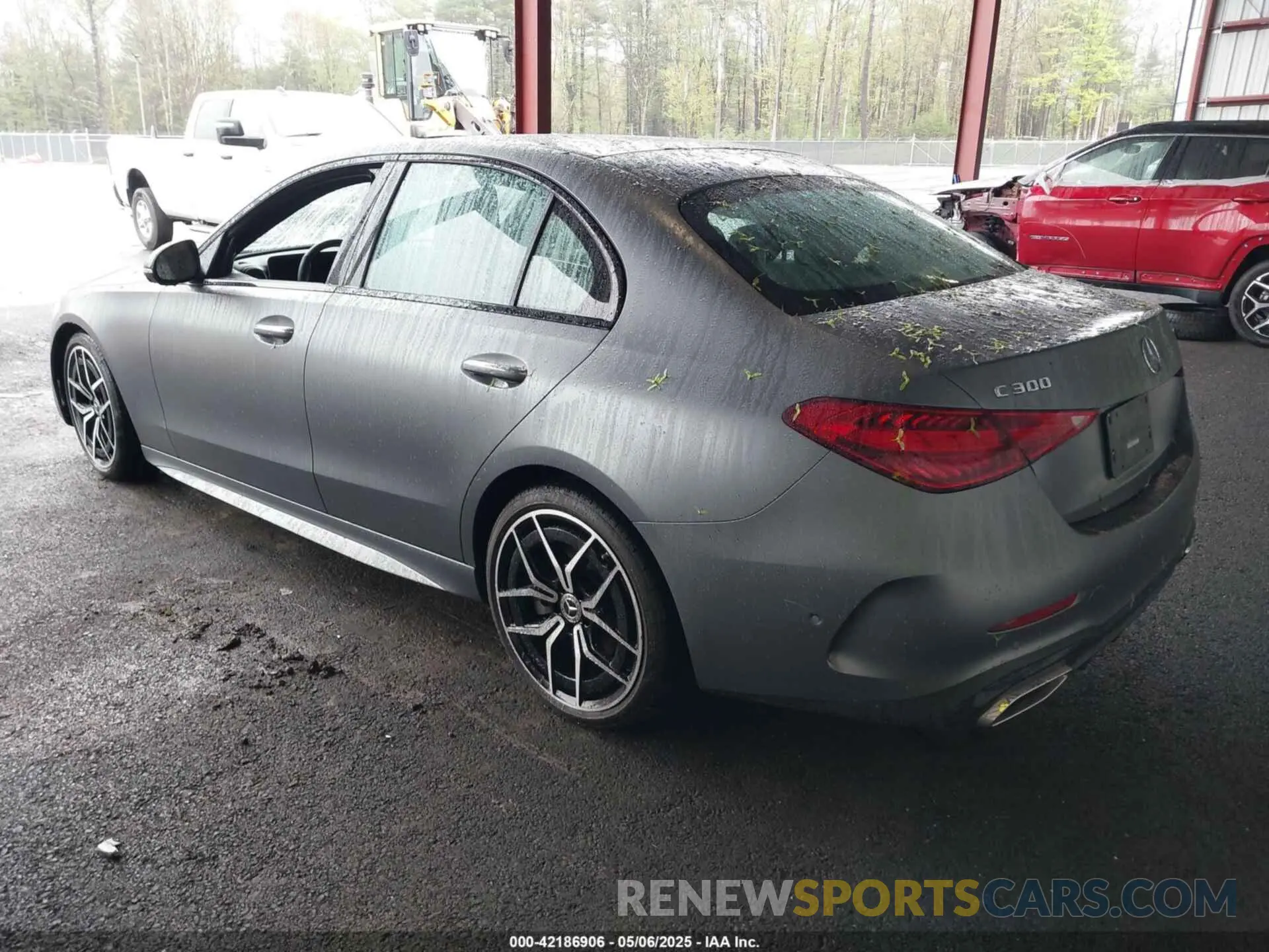 3 Photograph of a damaged car W1KAF4HB8PR150031 MERCEDES-BENZ C 300 2023