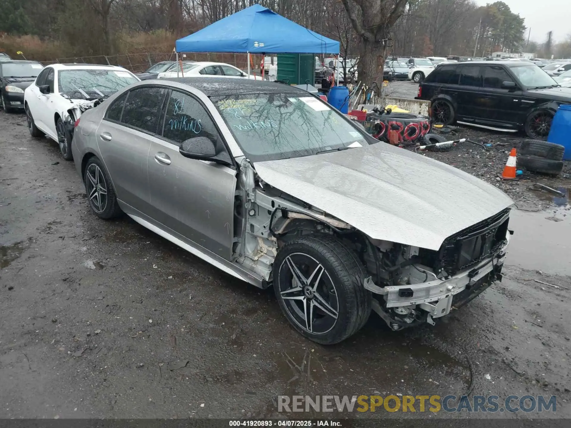 1 Photograph of a damaged car W1KAF4HB9PR103705 MERCEDES-BENZ C 300 2023